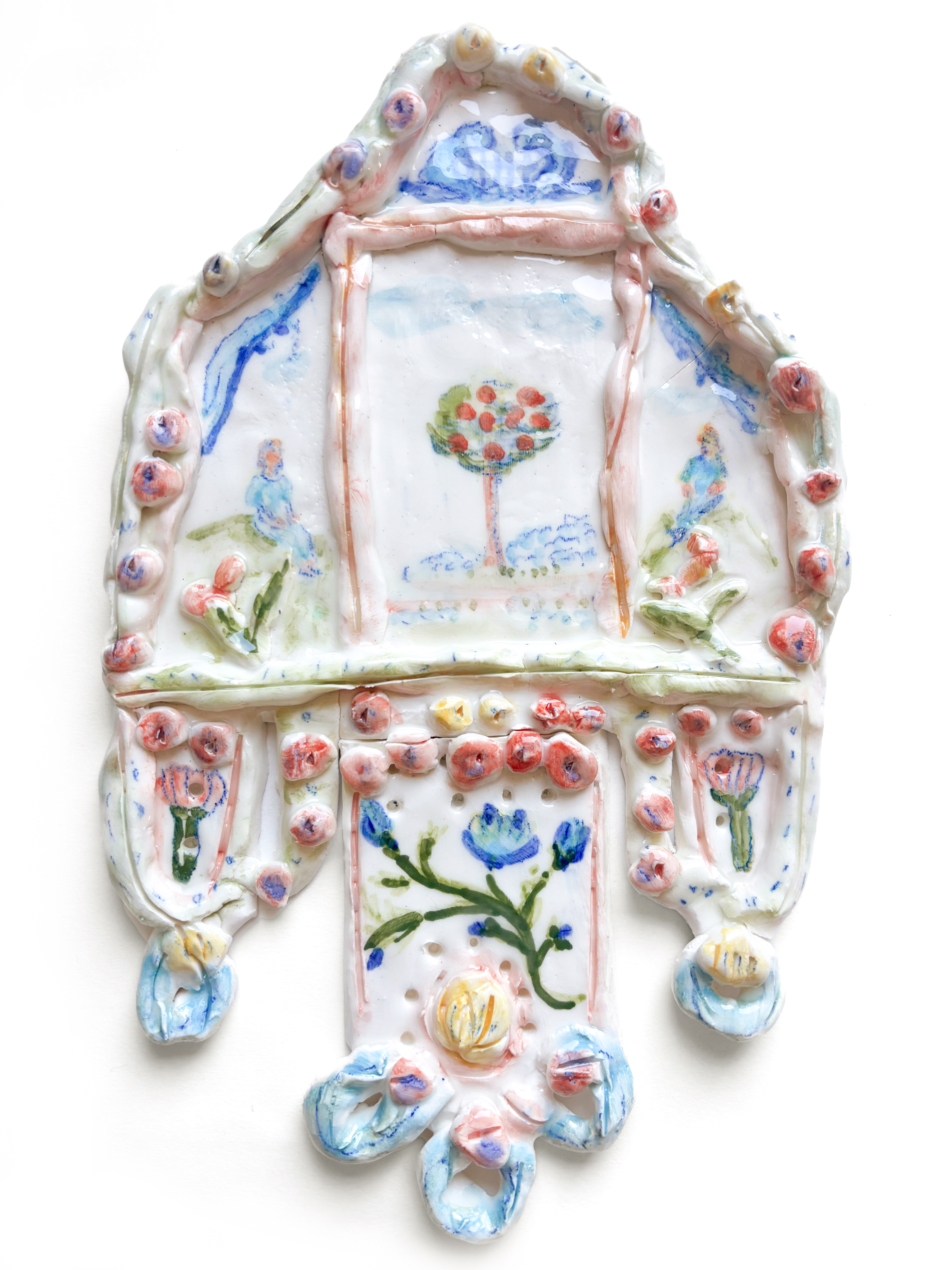 „Decisions", glazed porcelain, 2025