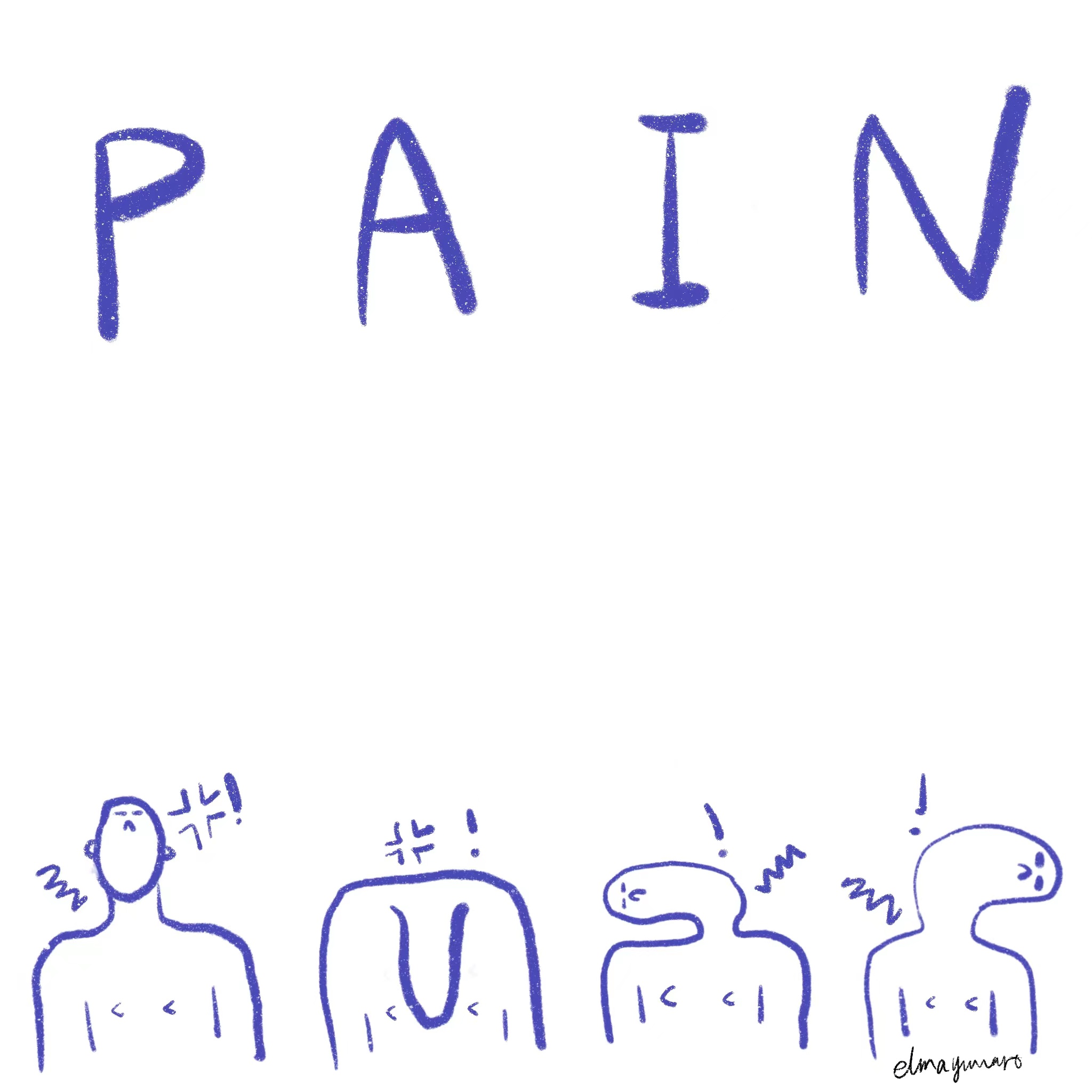 My diary-3 Apr. 2023-Neck and shoulder pain every day!