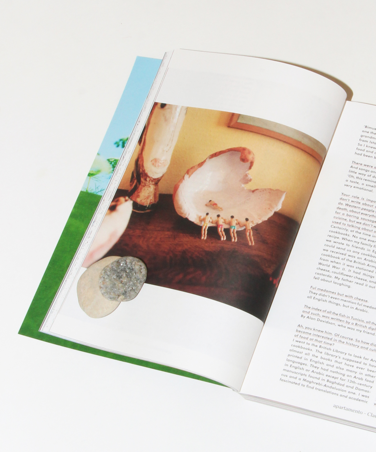 closeup of a spread in Apartamento Issue #29