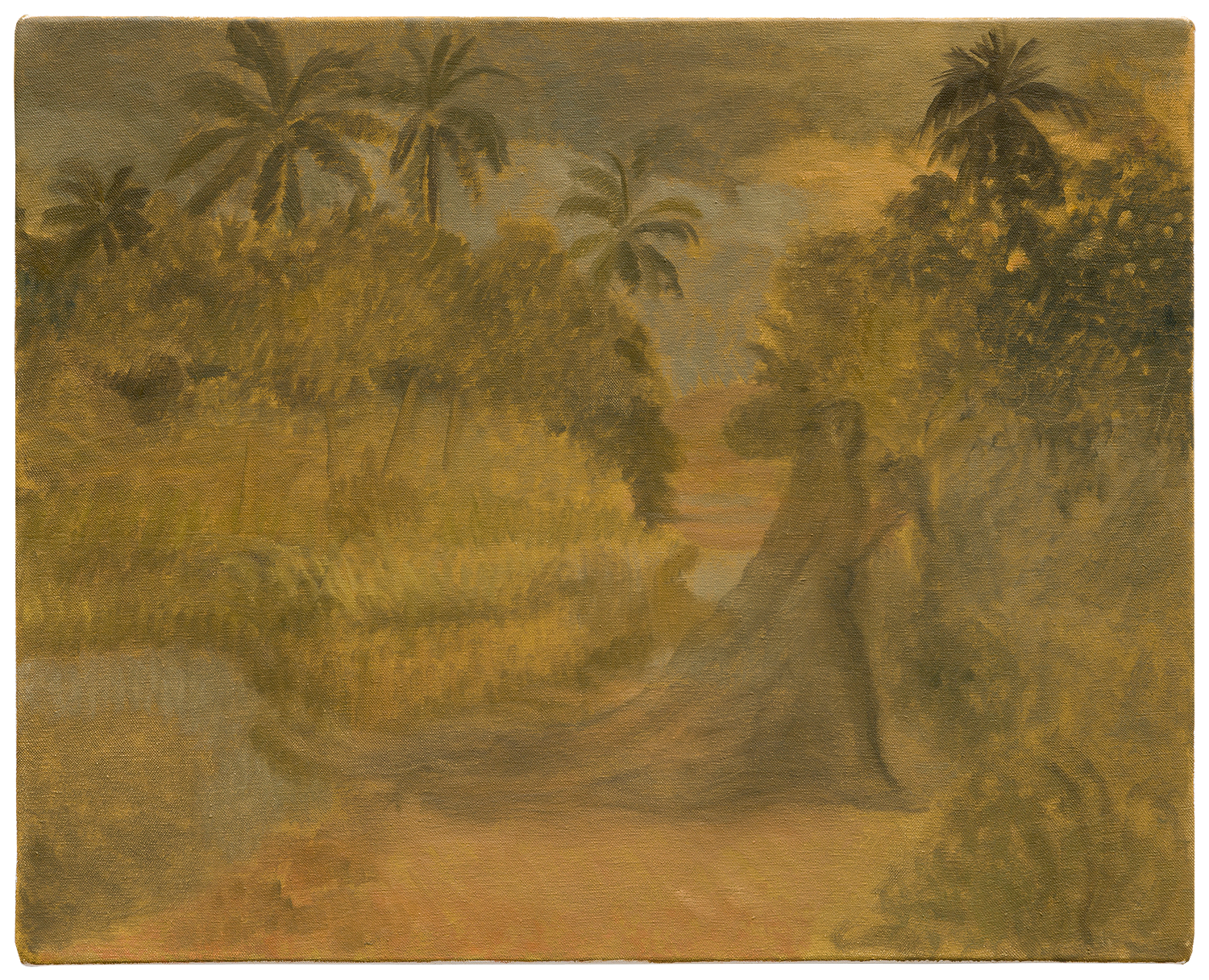 "Vulto", 2024, óleo sobre tela