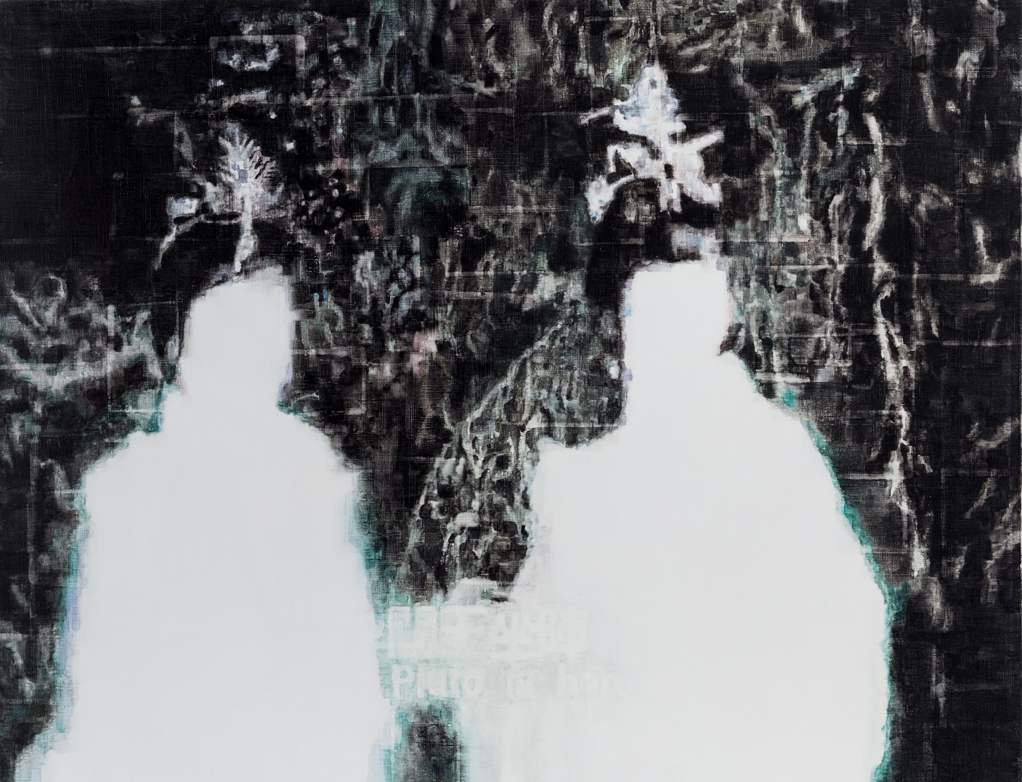 Pluto is here/2018/리넨에 유채/112x145cm