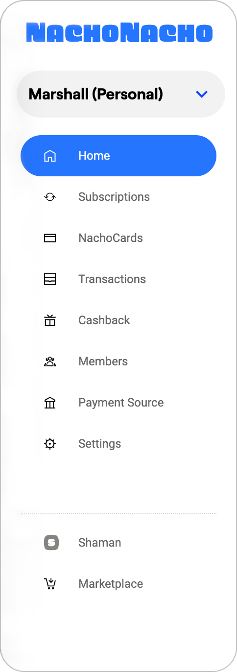 Side Bar Navigation