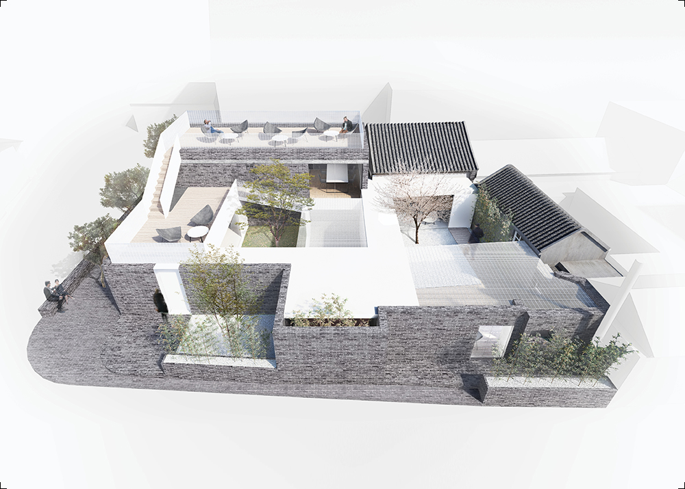 conceptual bird view