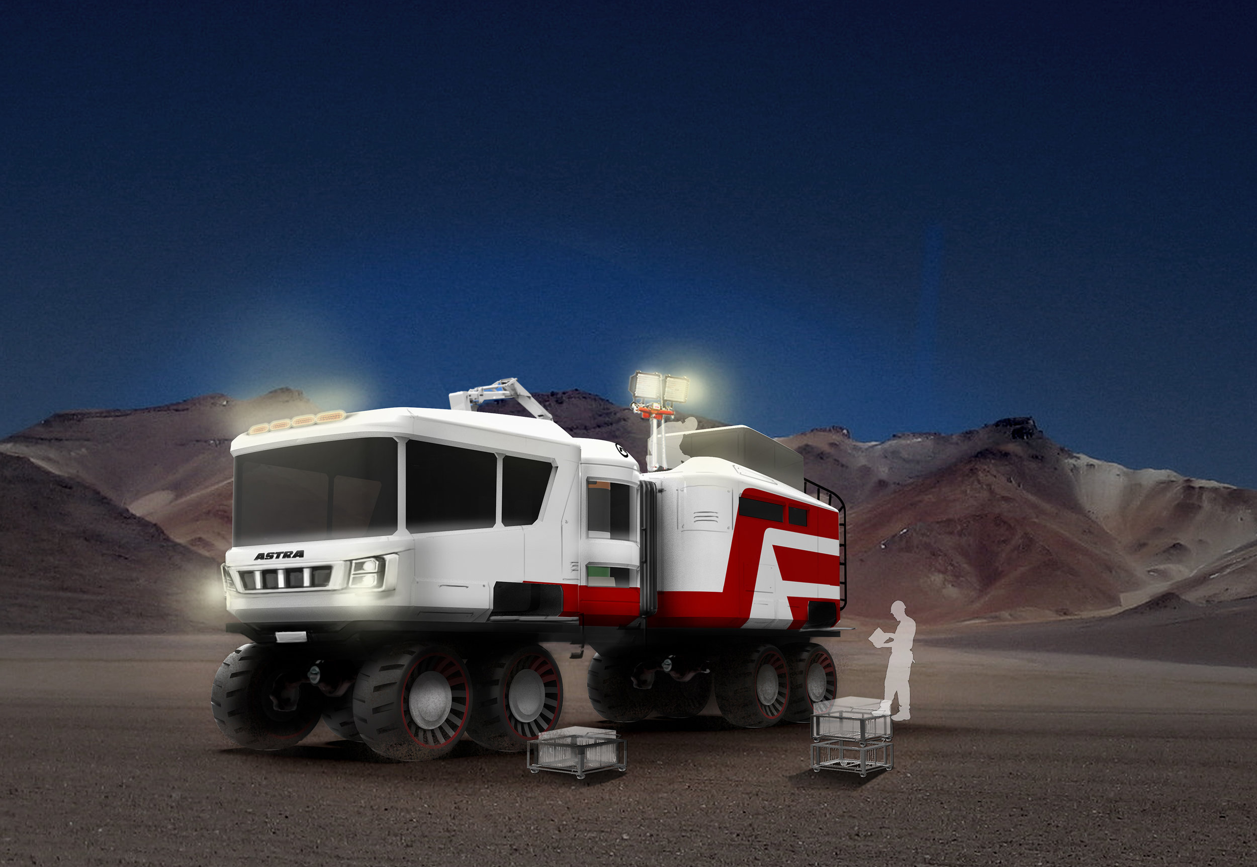 CNH Ind. New Frontiers. Royal College of Art. 2017.