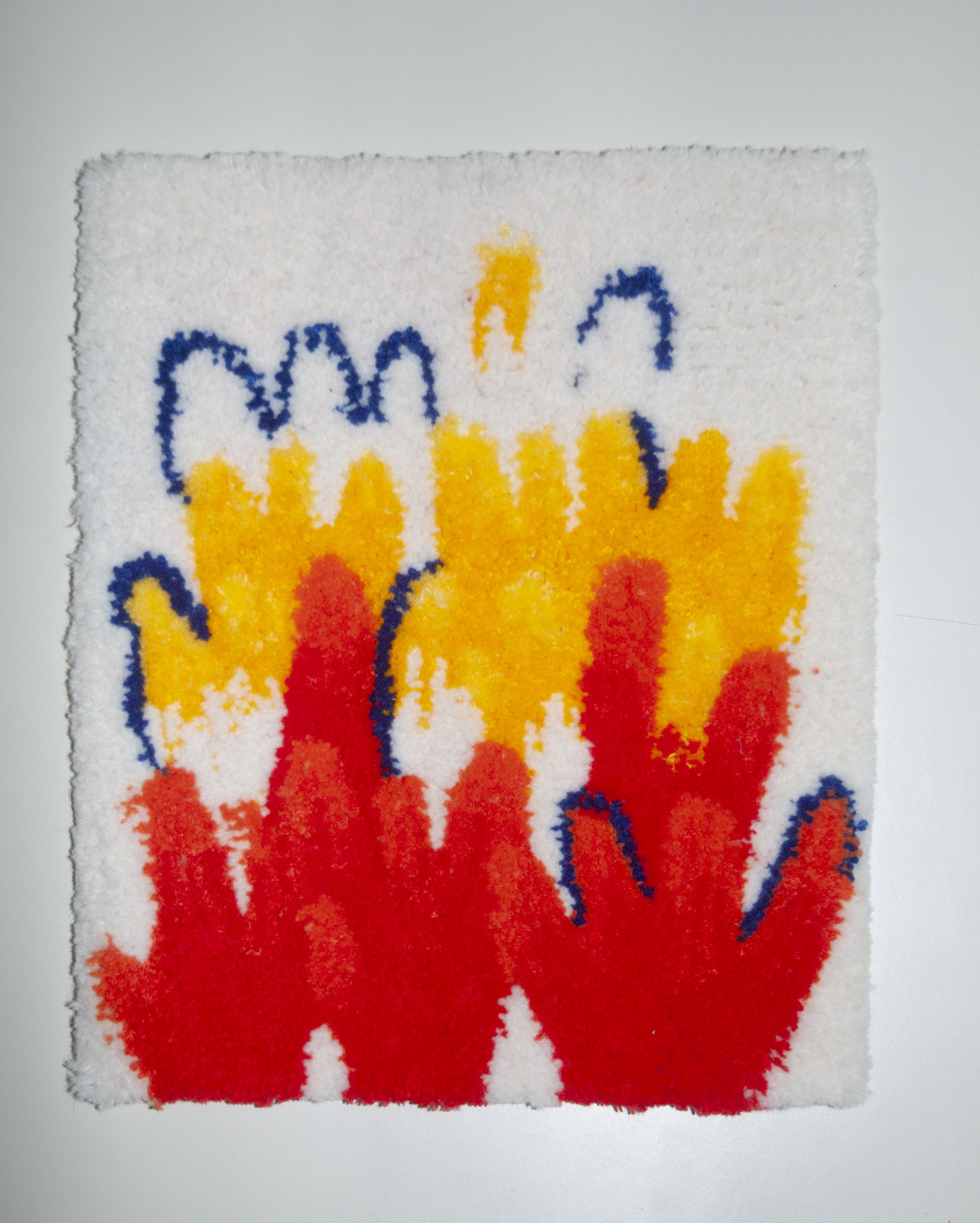 Untitled, Teppich, 33x45 cm, 2021