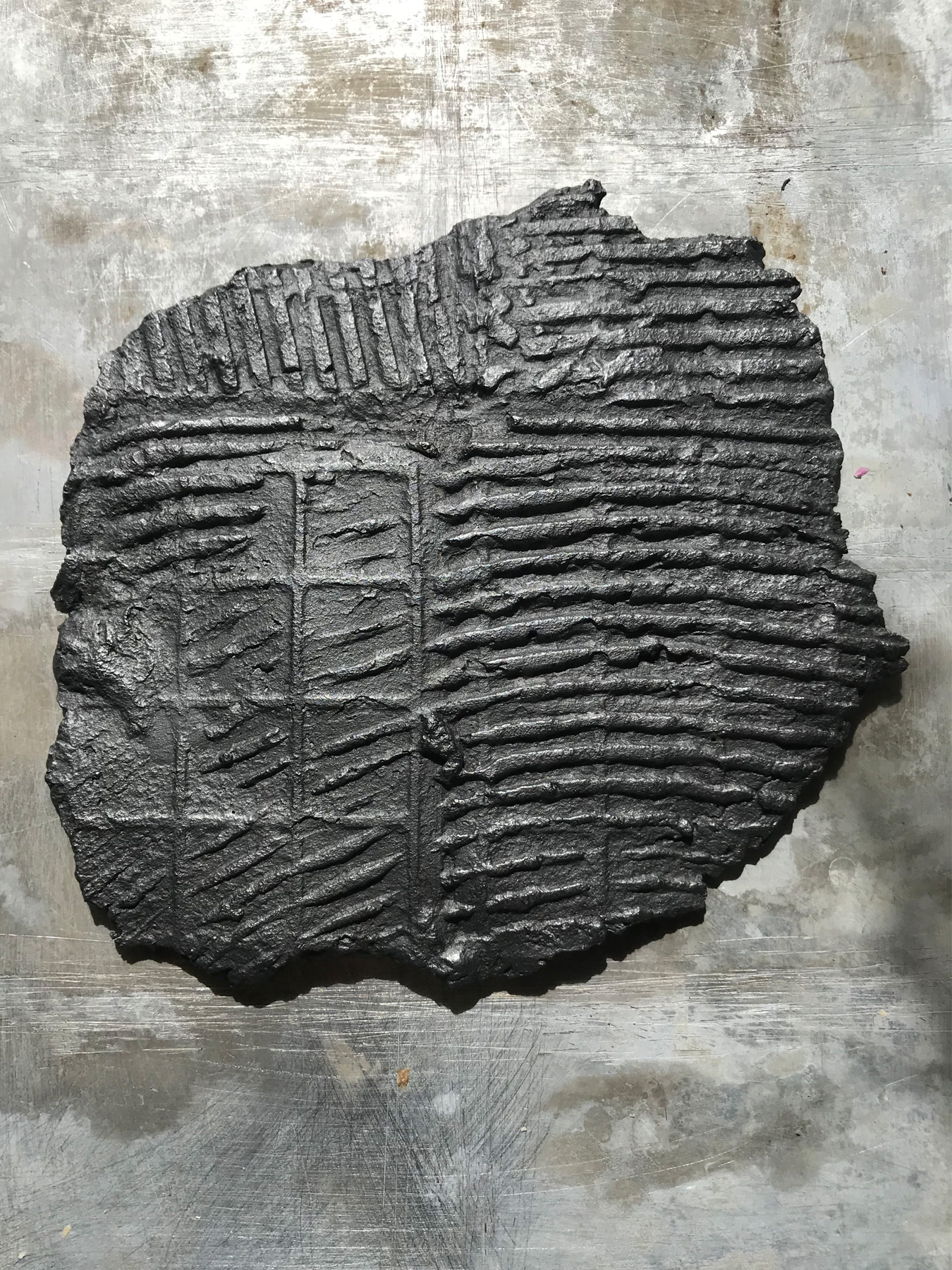 Mahon Way / Footpath Fossil / Concrete / 250 x 250mm / 2020