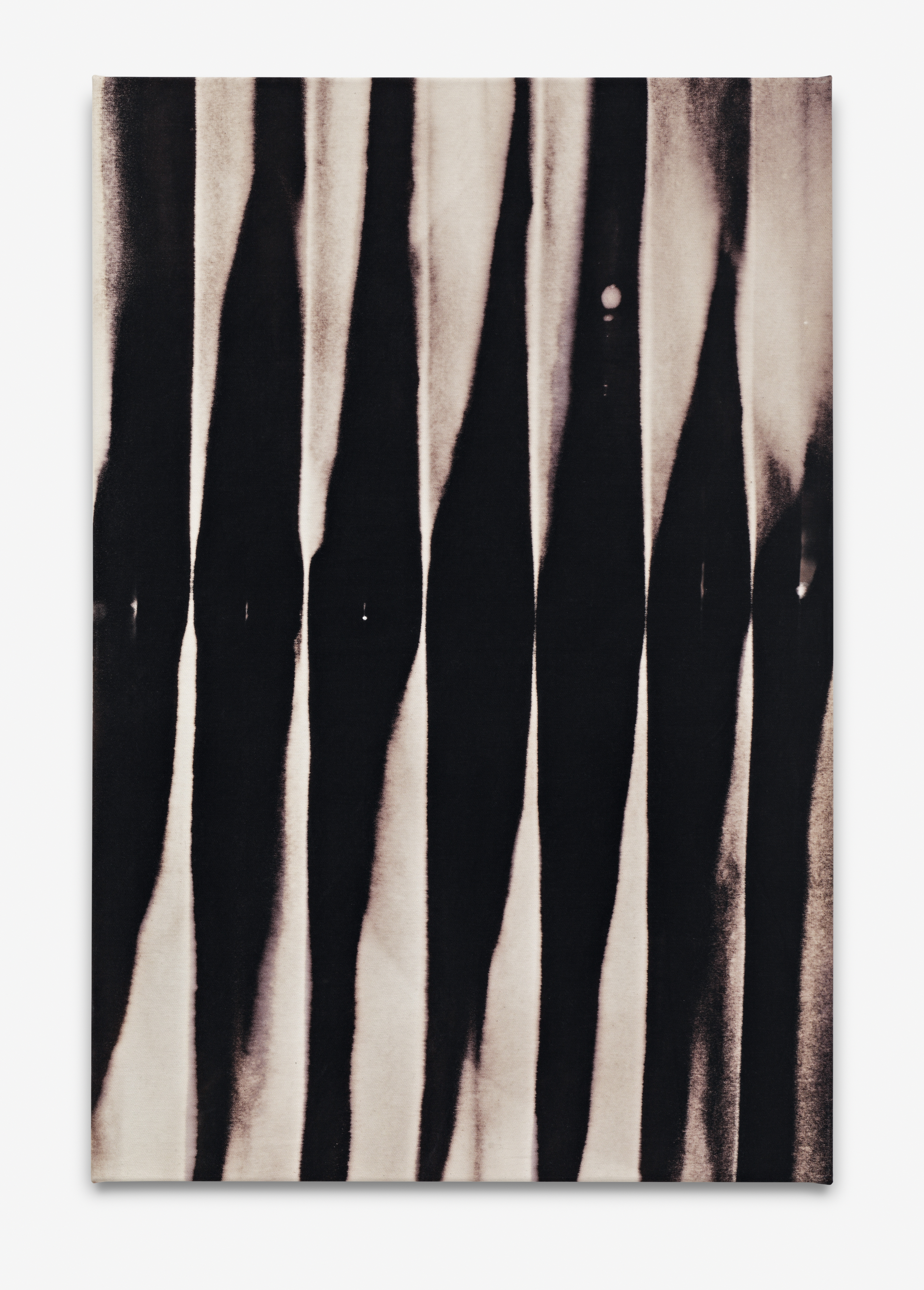 untitled, 115x77cm, bleach on black denim, 2015