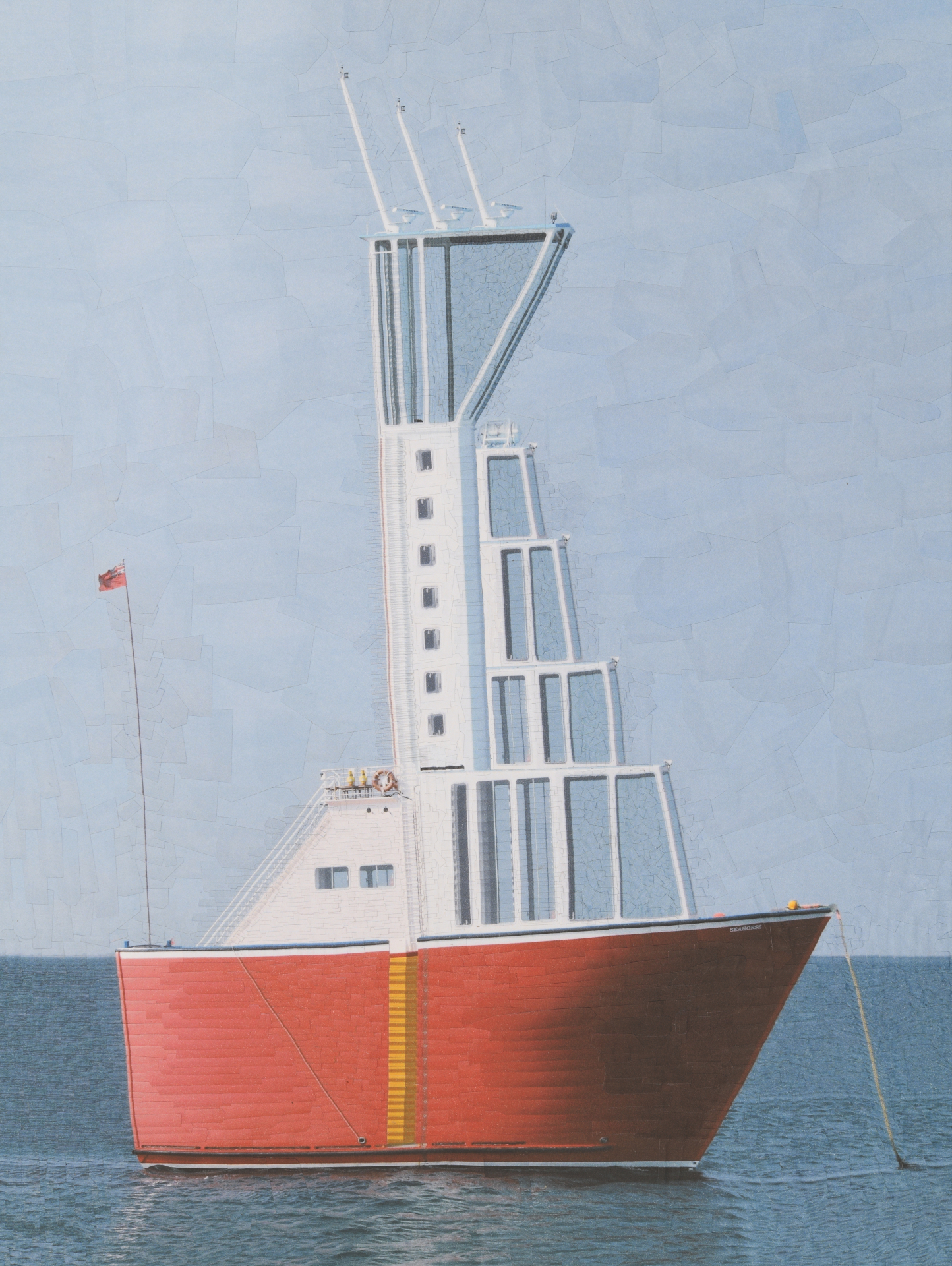 Seahorse, 2025, 16 x 12 inches