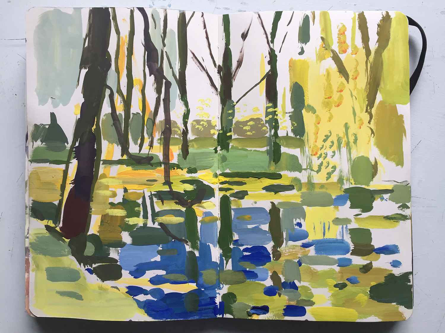 Ways Meet pond, Suﬀolk