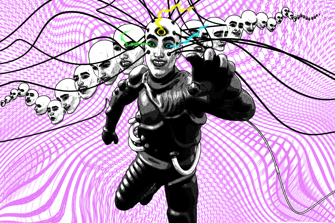 For an article in The New Republic called 'The “Psychonauts” Training to Explore Another Dimension'