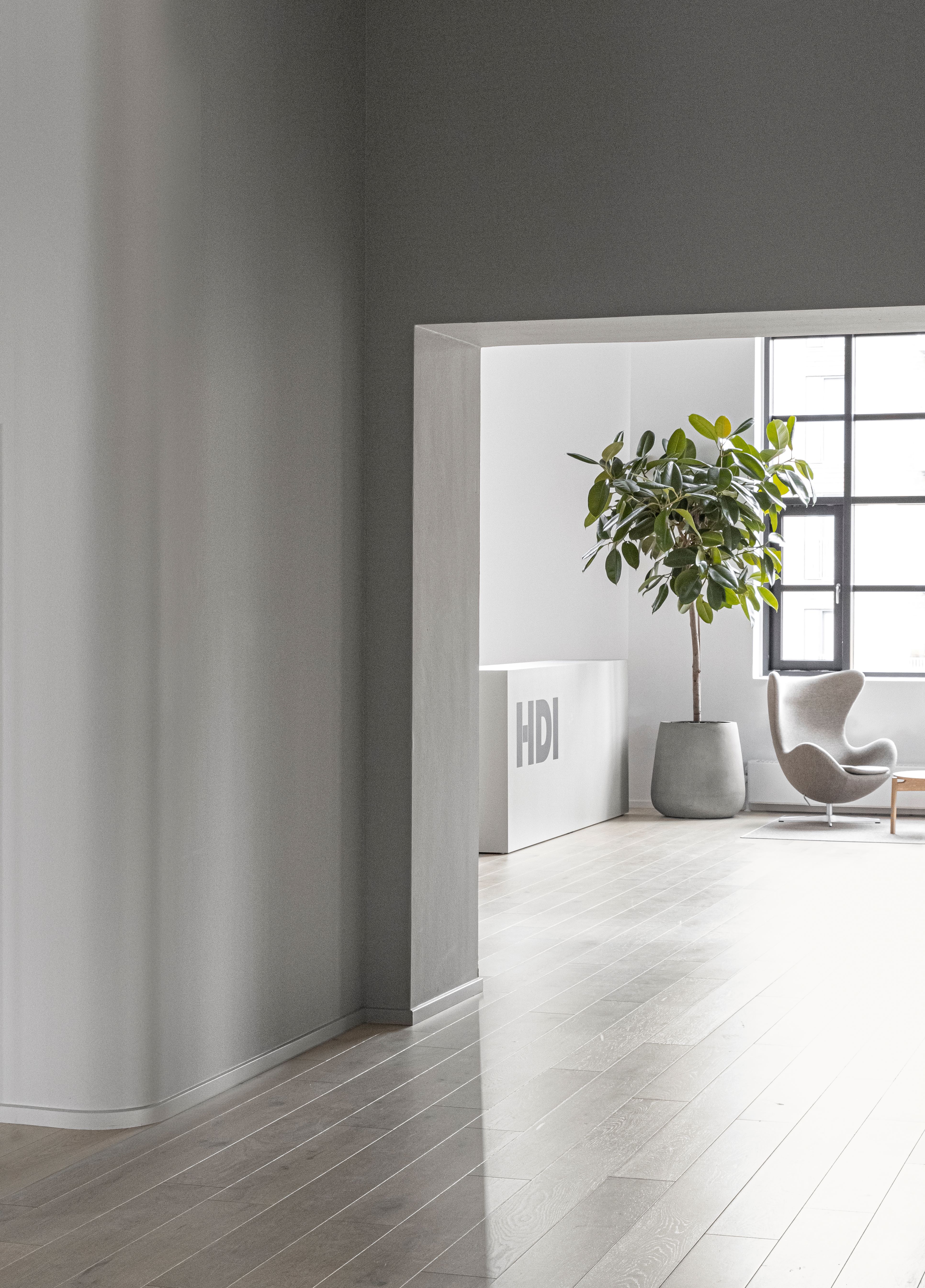 Transformation and interiors for HDI Denmark in an old factory building in Copenhagen