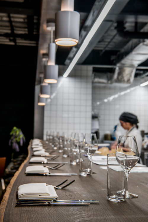 Open Kitchen Dining Counter