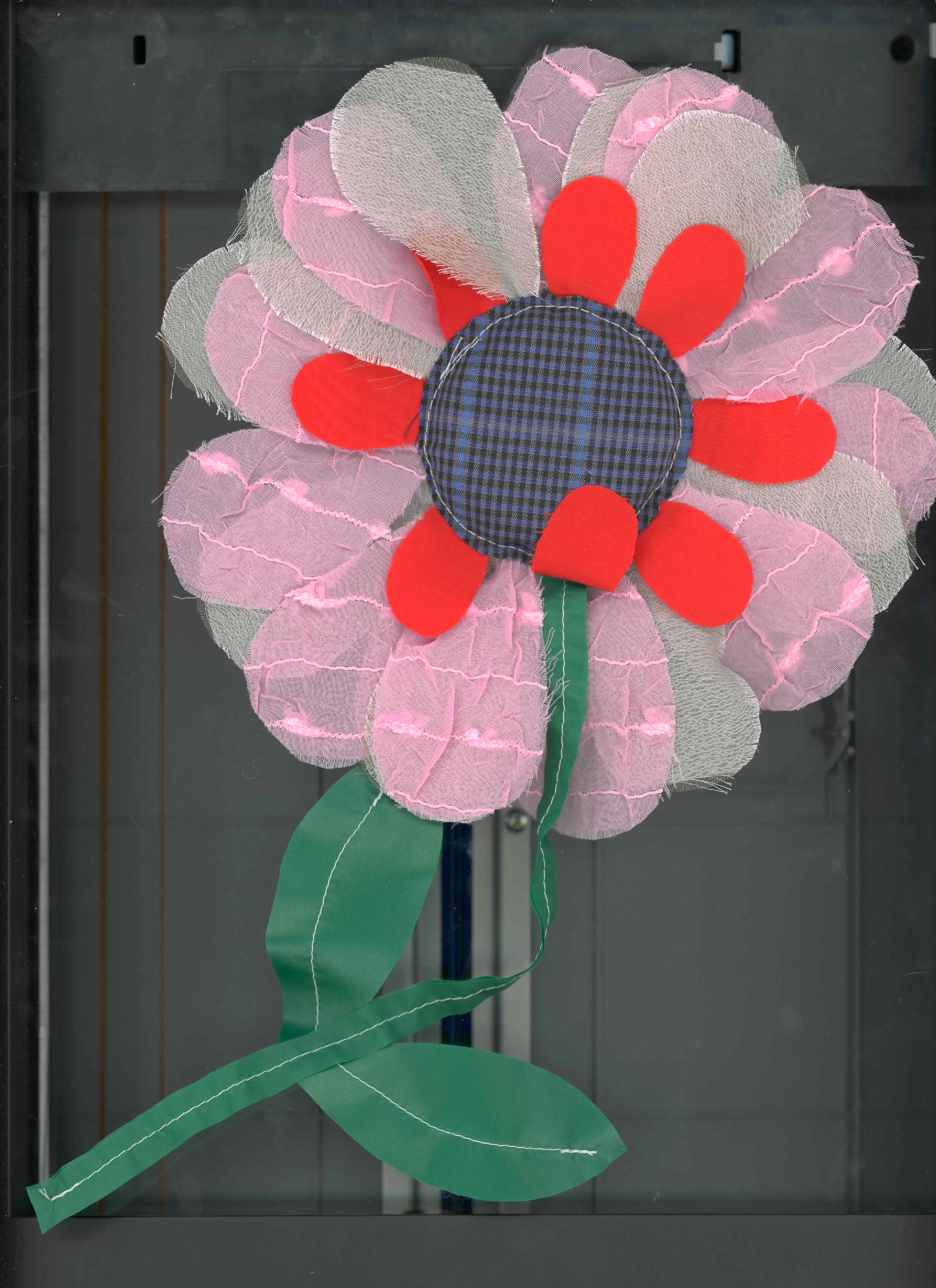 "Michelle, I made you a flower because it's the first thing I think about when I think about you. "