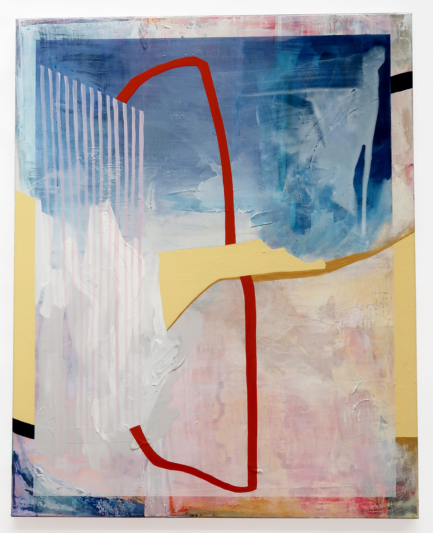 Untitled 535, 2020, Acrylic on canvas, 100x80cm