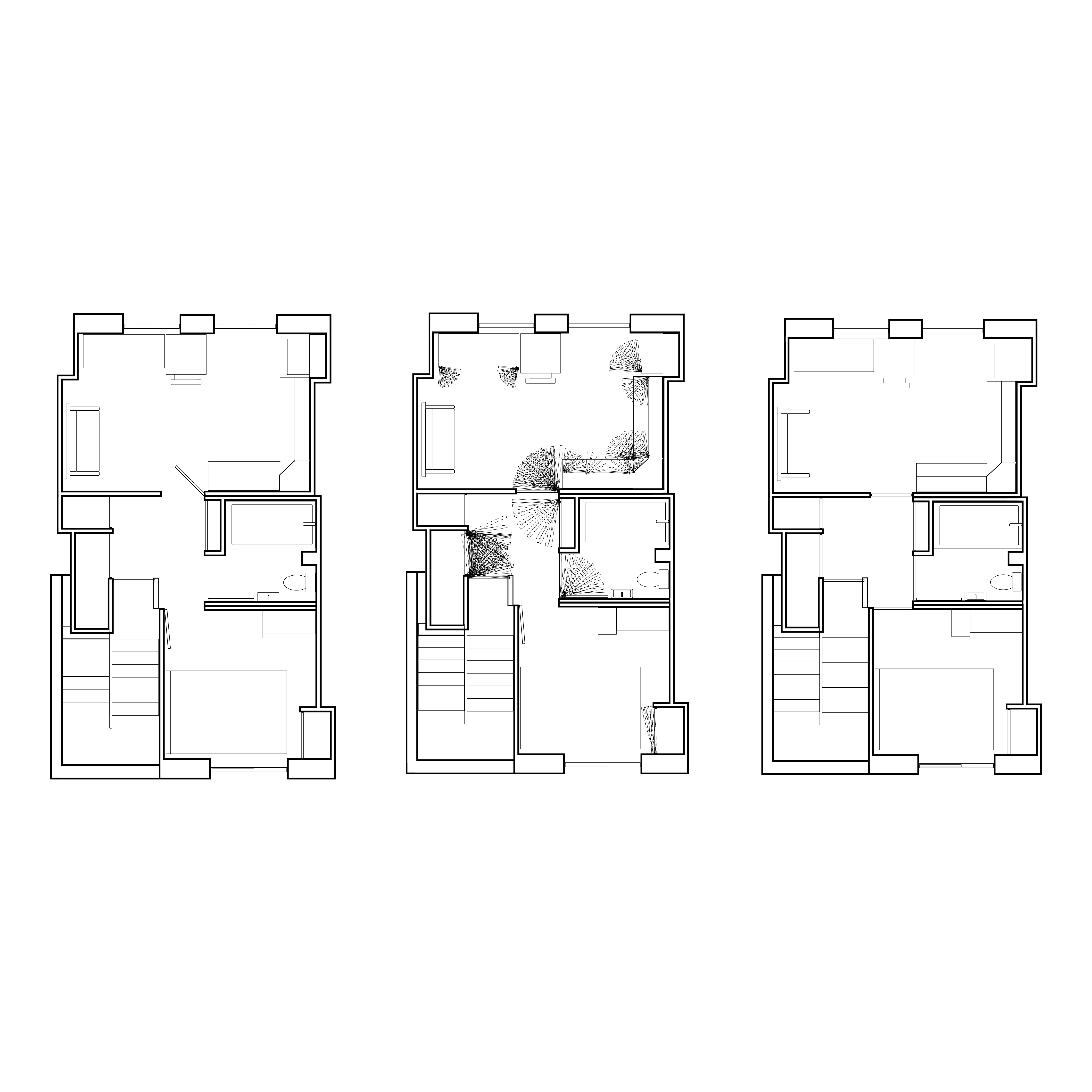 The rotating world: Increasing disorder of doors' movement 