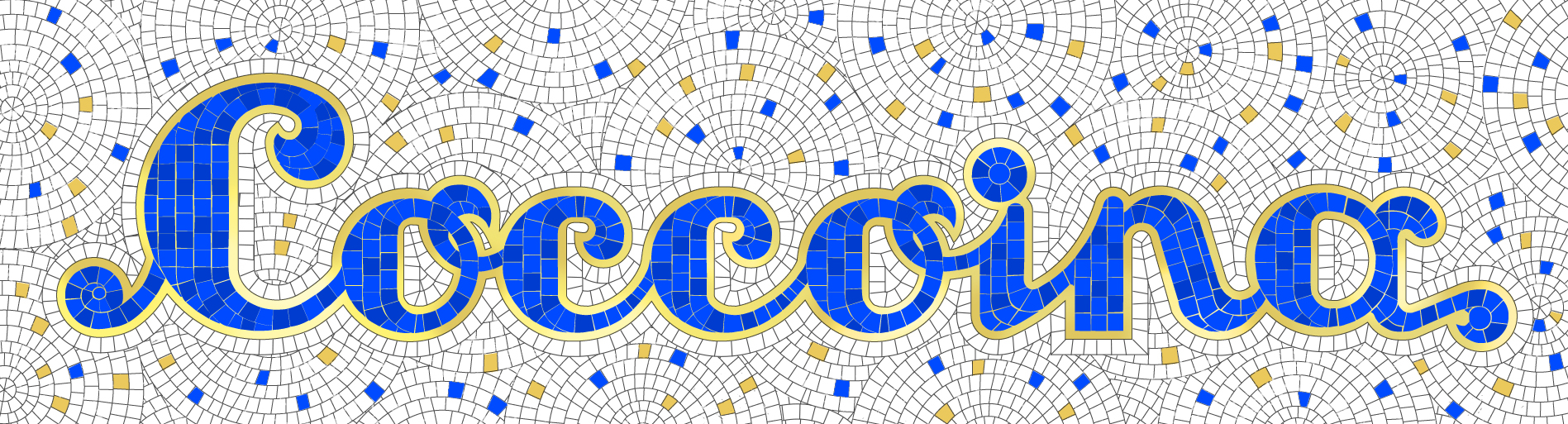 Coccoina label | Cabaret typographie for Bonvini 1909