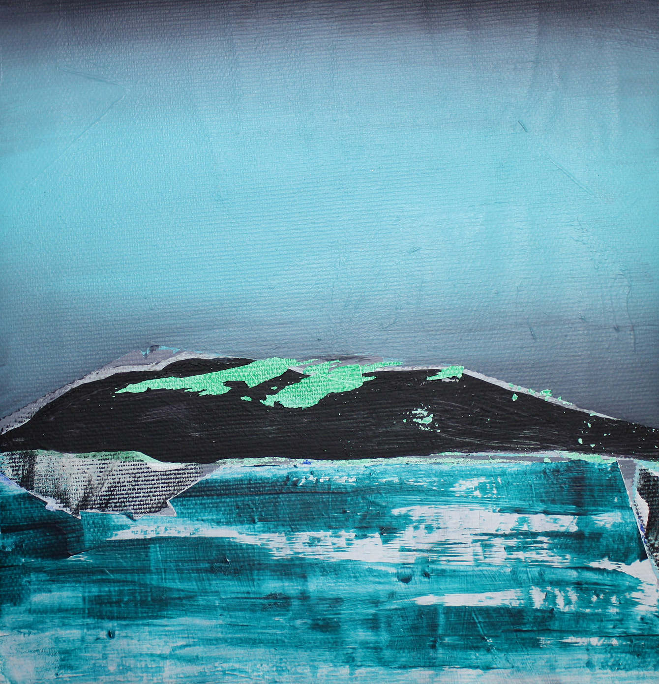 Gryn, Acrylics and oil on canvas, 20 x 20 cm, 2014