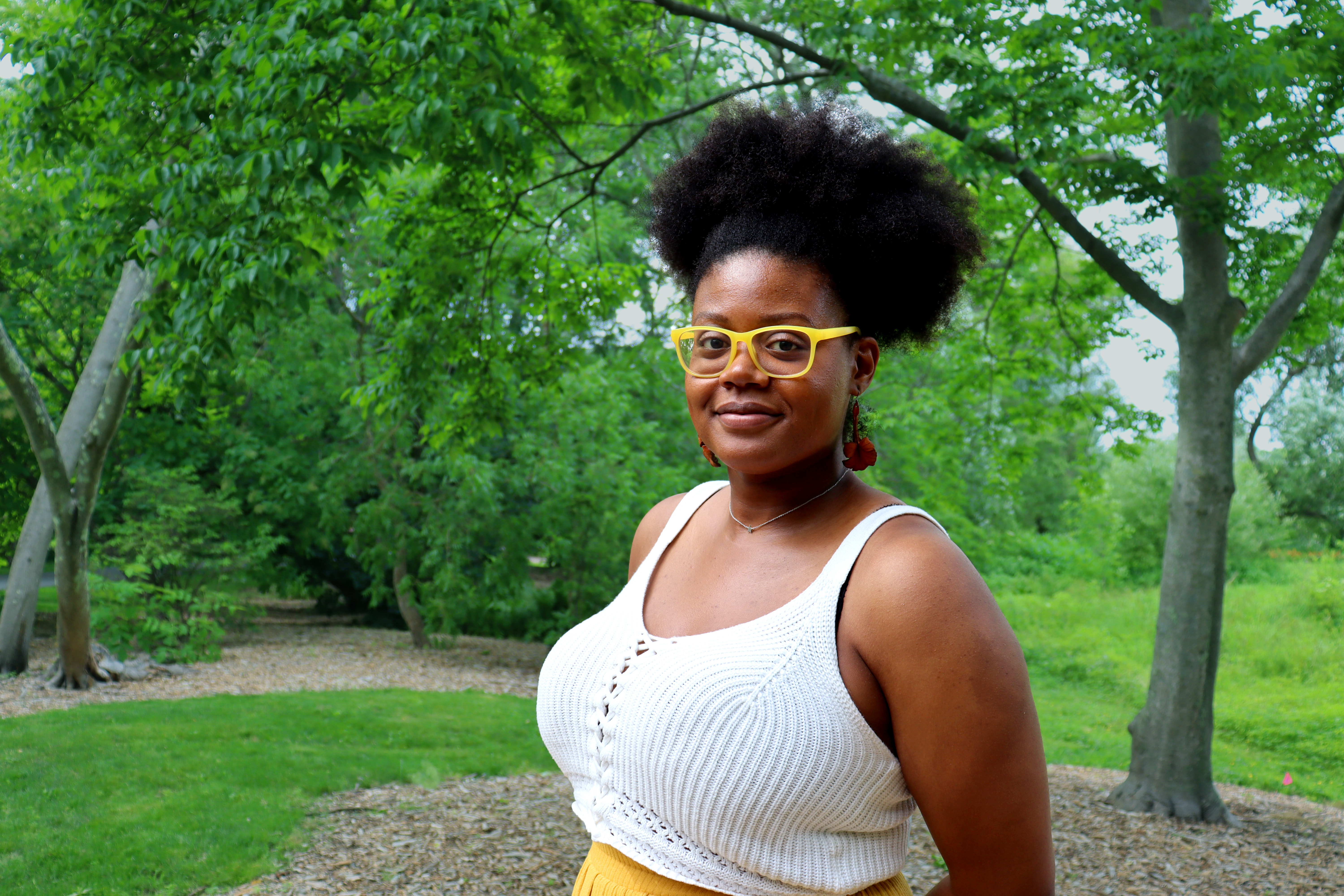 Shantel Miller&rsquo;s (she/her) figurative paintings create a visual language to transcend the lived and imagined experiences of her inner world. While exploring constructs of race, gender, and religion, she pulls from personal narrative as a departure point for understanding broader social realities.