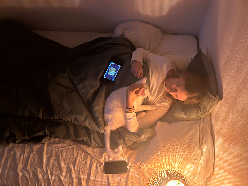 Wenn ihr der Kampf auf den Strassen zu viel wird kann sie sich in ihre vier W&auml;nde zur&uuml;ckziehen &ndash; bis jetzt jedenfalls noch.