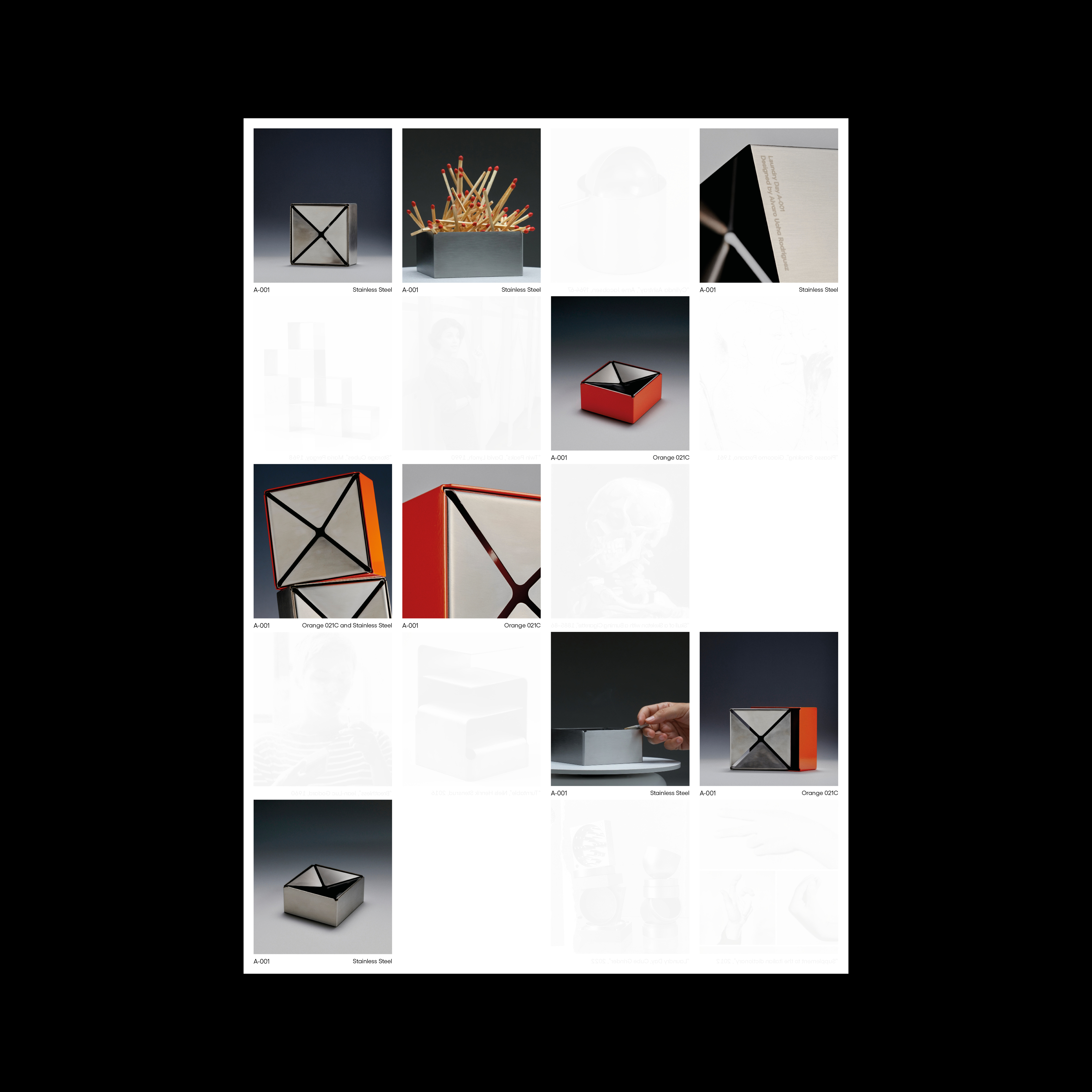 [A&ndash;001] Ashtray Poster, Front