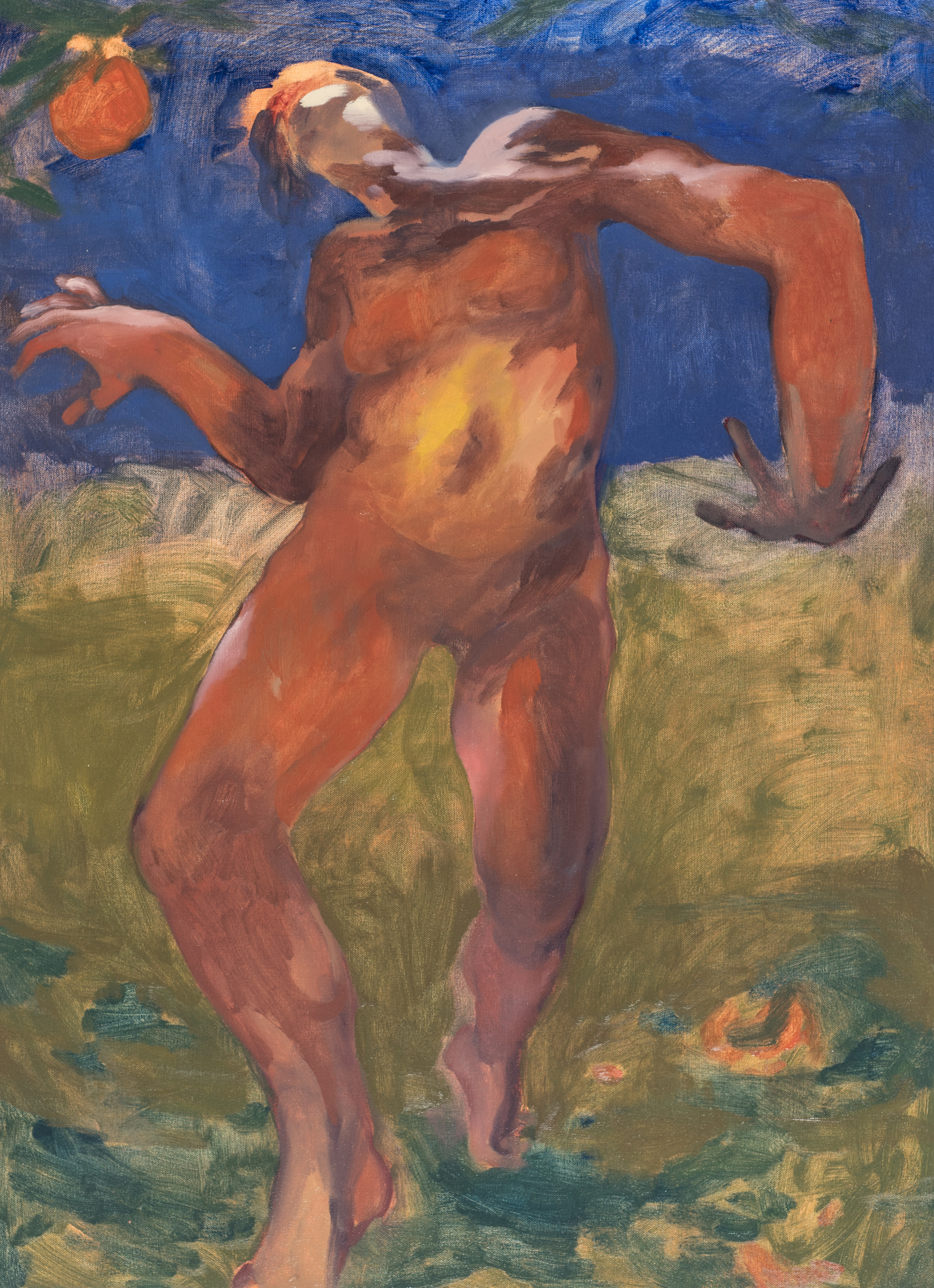 Study for Noontime Dance, 18" x 24", 2019. 