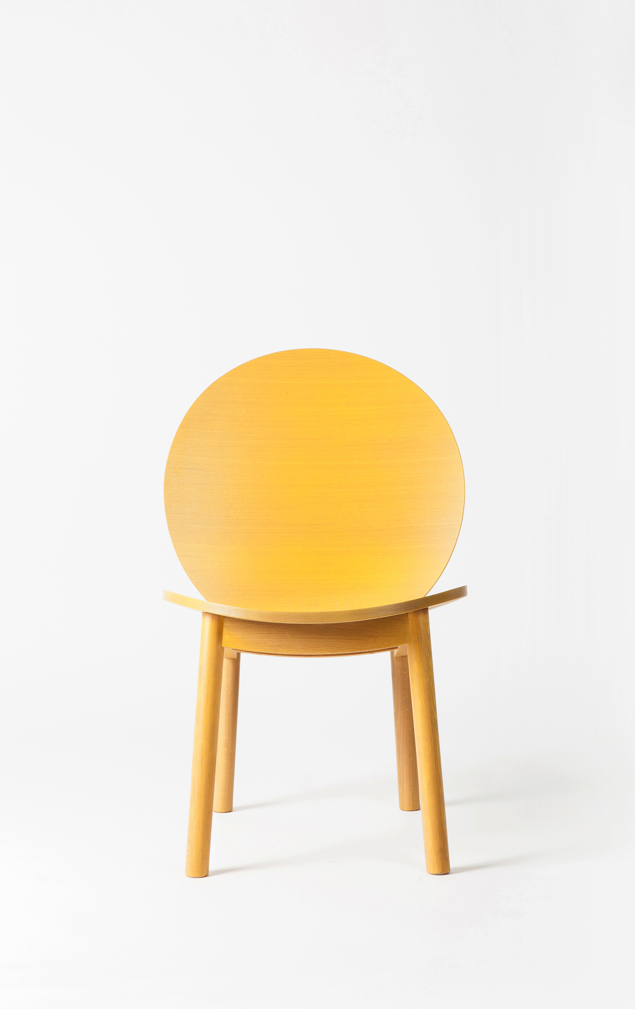 yellow moon chair