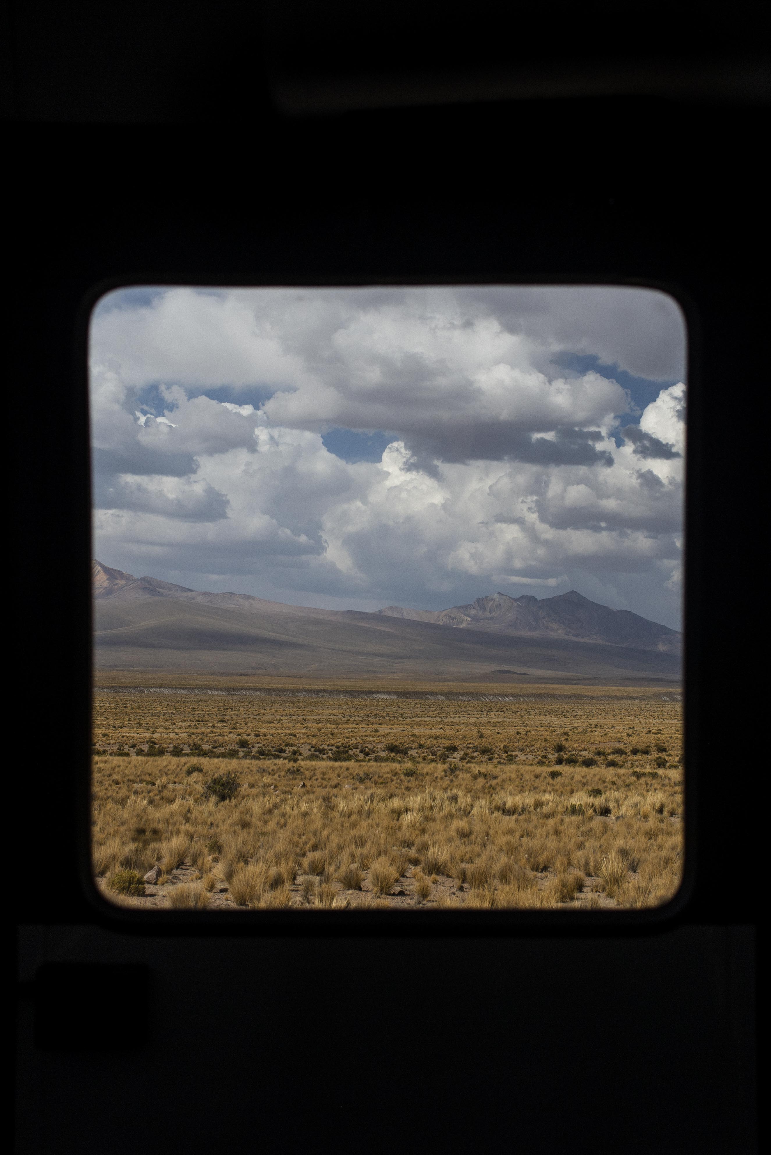 Paisaje de la ruta entre Tacora y Visviri. 2021