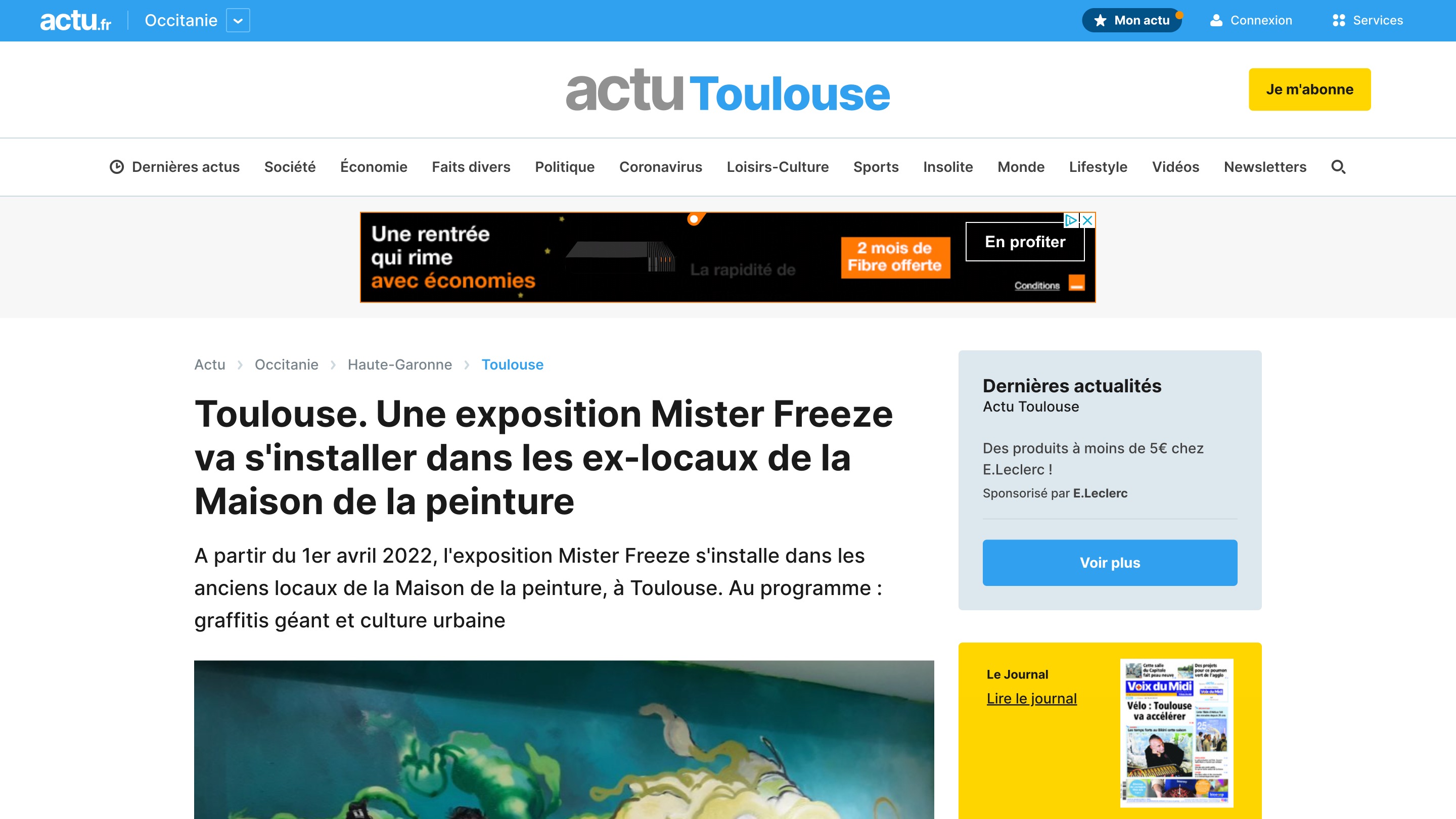 Actu Toulouse
