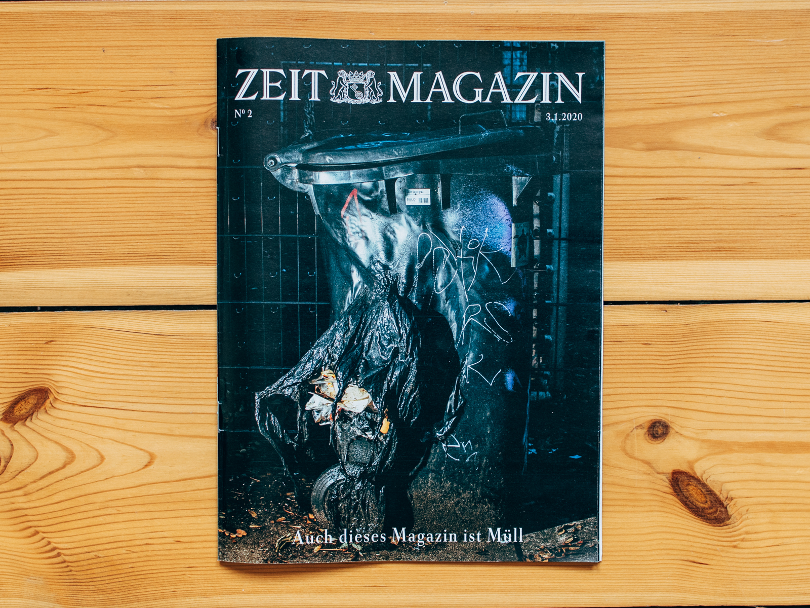 ZEIT Magazin / Cover Story about Waste / Nr. 2 Januar 2020