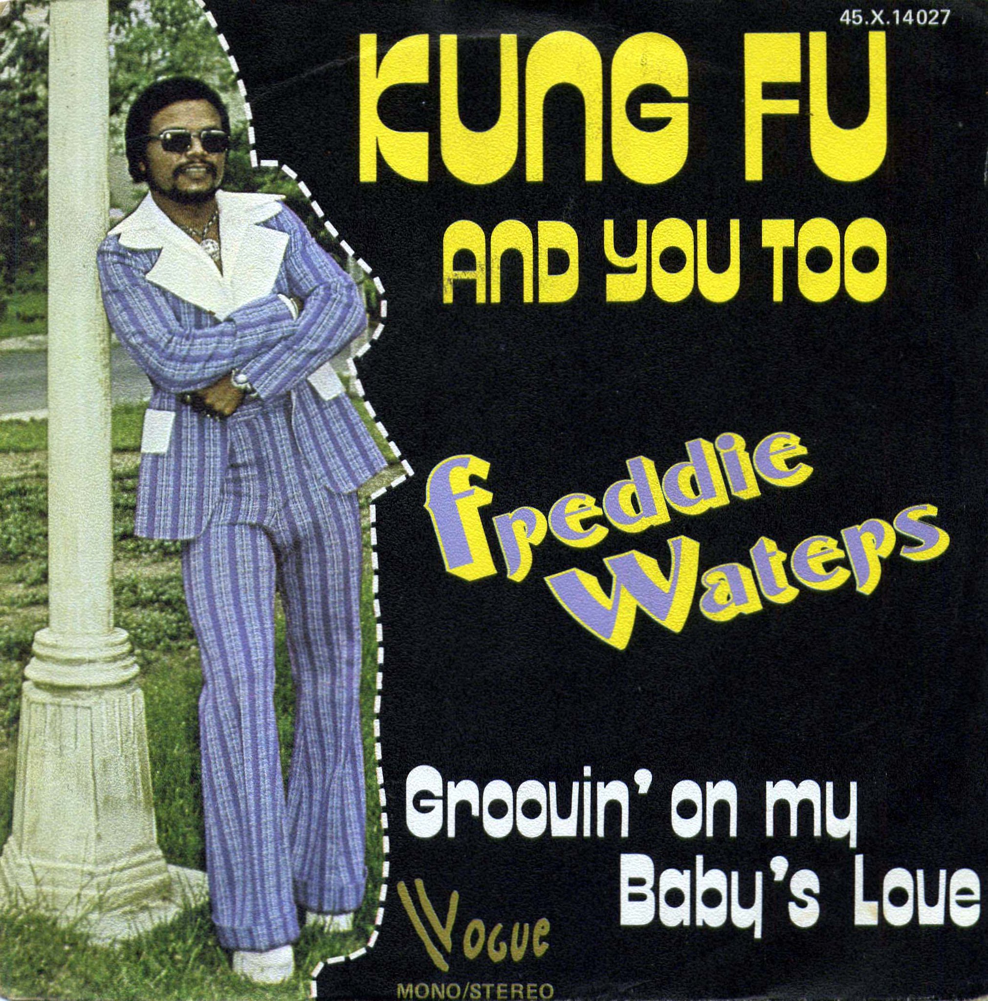 Kung Fu and You Too record cover featuring the fonts Zipper and Tintoretto