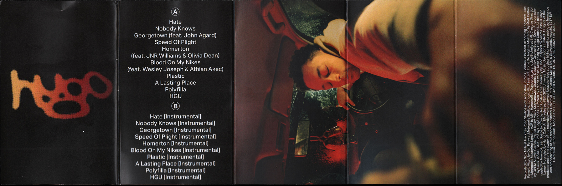 Loyle Carner hugo Tape Packaging — Boyce