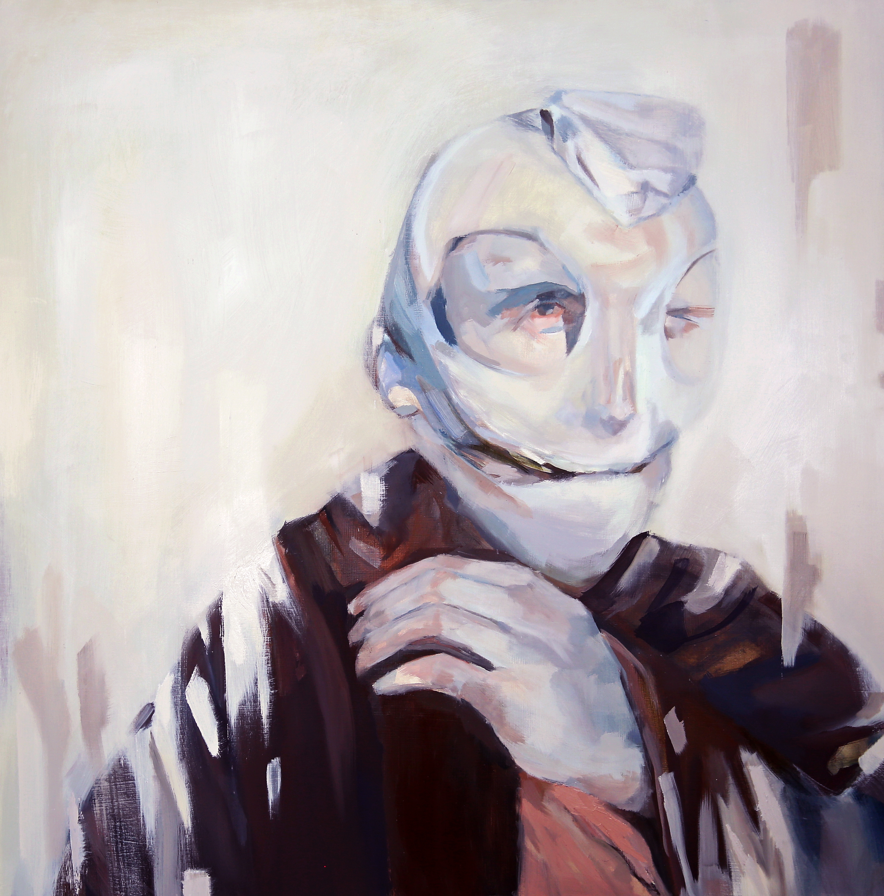 BOUND, Oil on Panel, 48 x 48 in