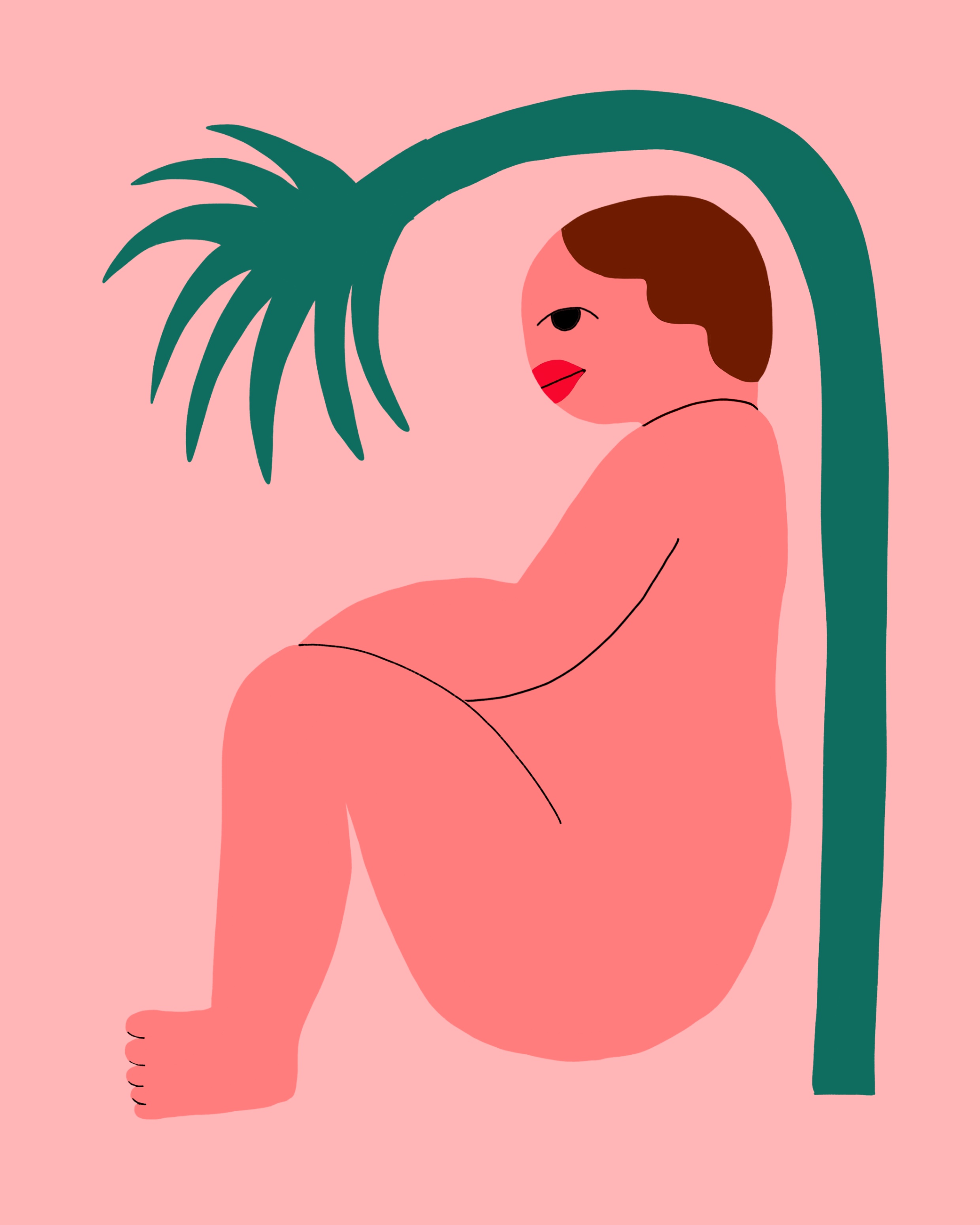 Selfcare 1 - Digital Drawing