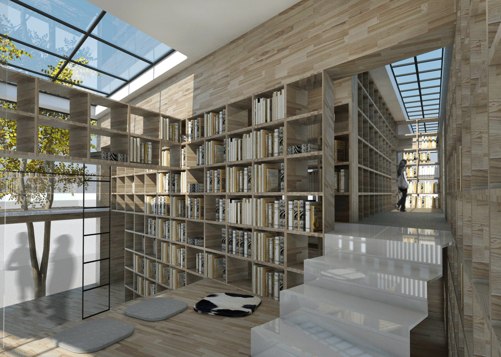 interior reading space