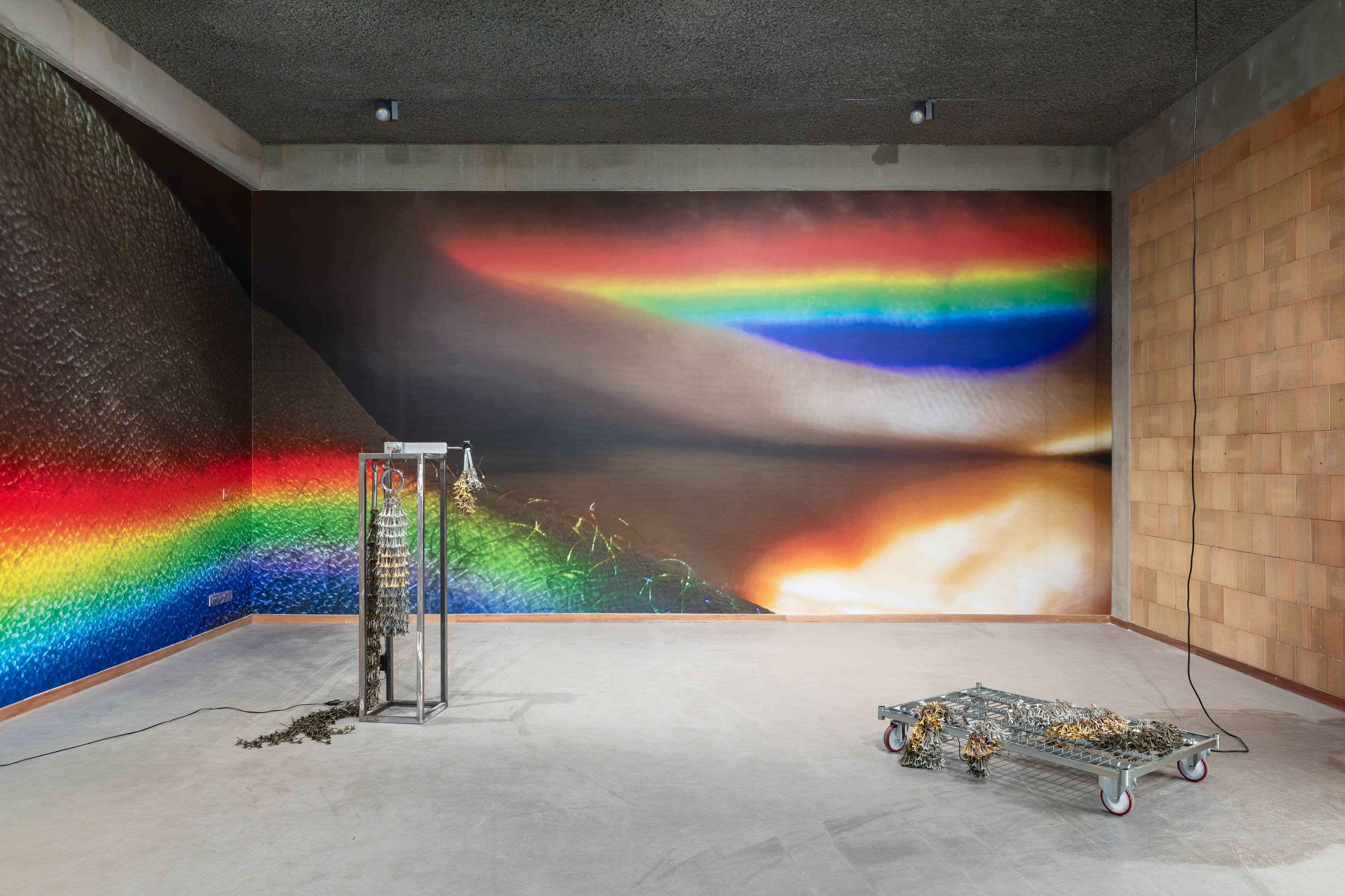 GHOSTLY MATTERS by KENNY DUNKAN and ANTHONY NGOYA at JESTER curated by KAREL OP &lsquo;T EYNDE [from 20251019 to 20260111] [Photo: Silvia Cappellari]