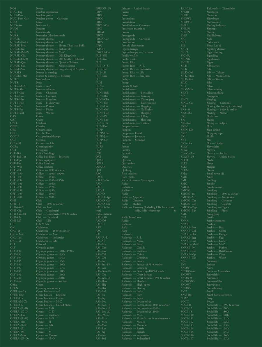 Taryn Simon: The Color of a Flea's Eye: The Picture Collection