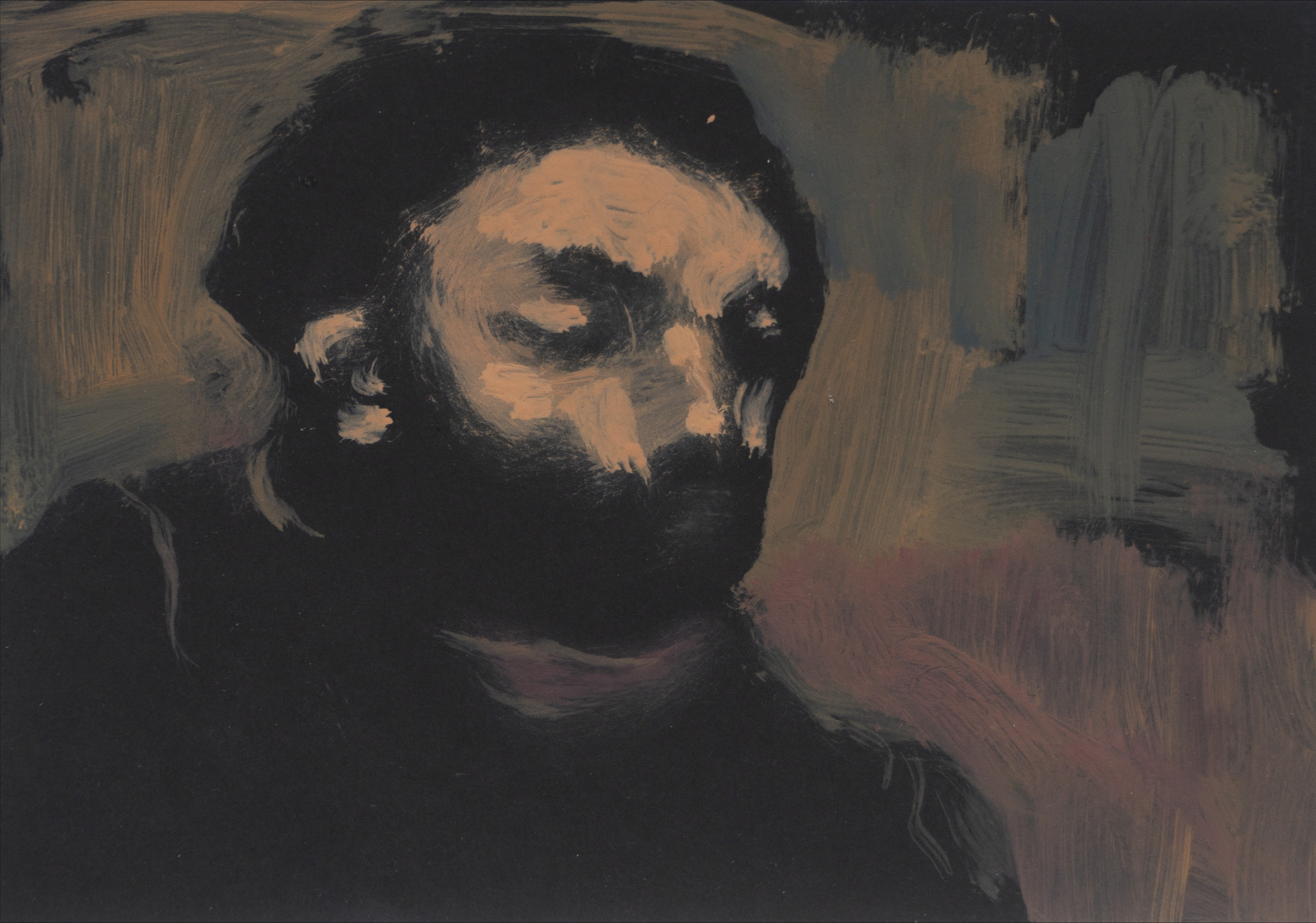 15x21 C.M. Oil on paper