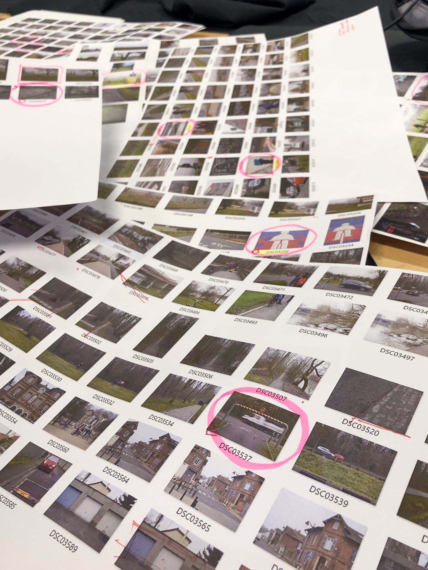 L'editing ou la sélection des photos