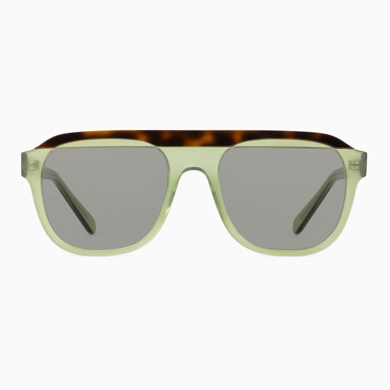 ︎︎︎BRIXXX havana/green glass