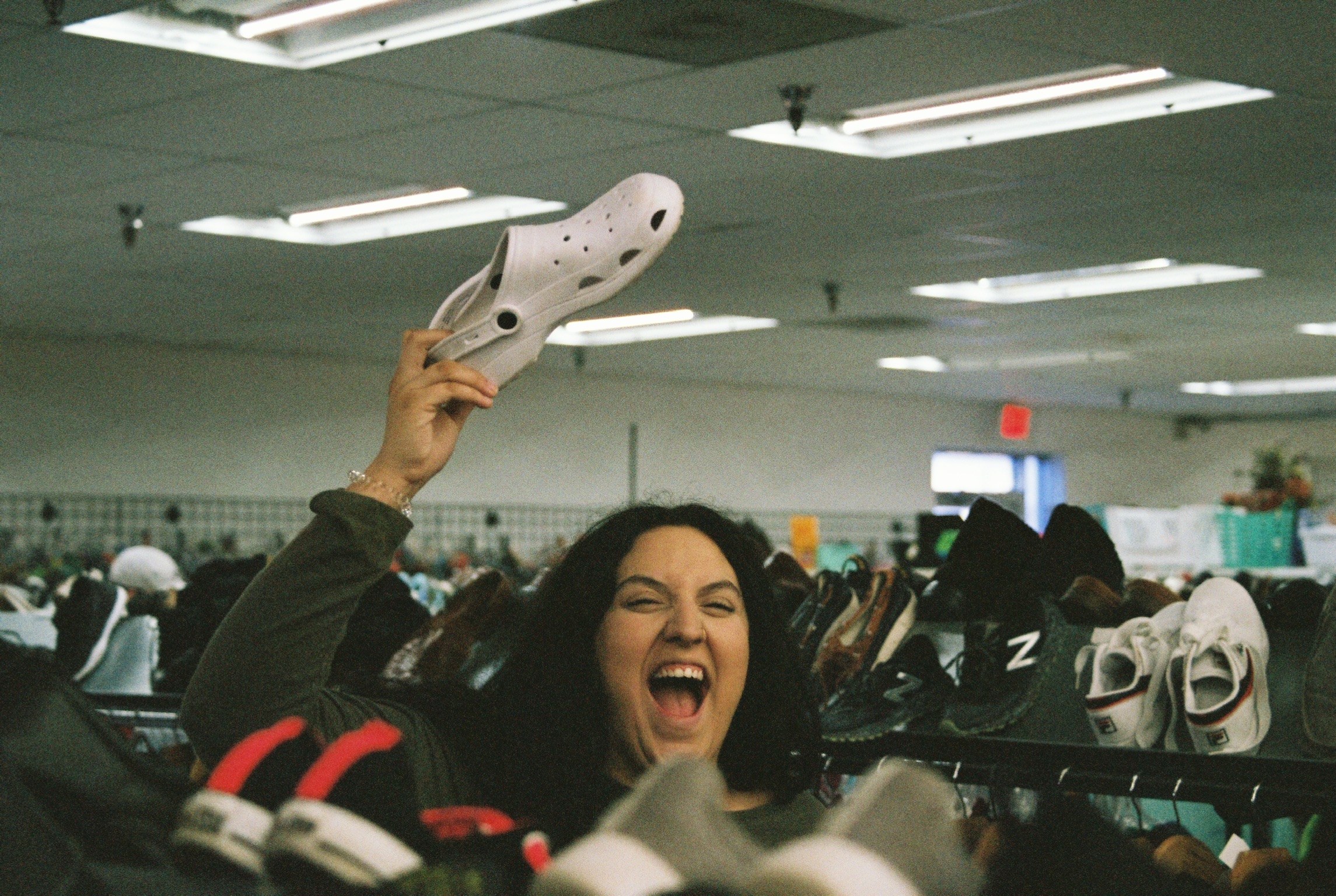 "Shoe shopping" (2022) on 35mm film