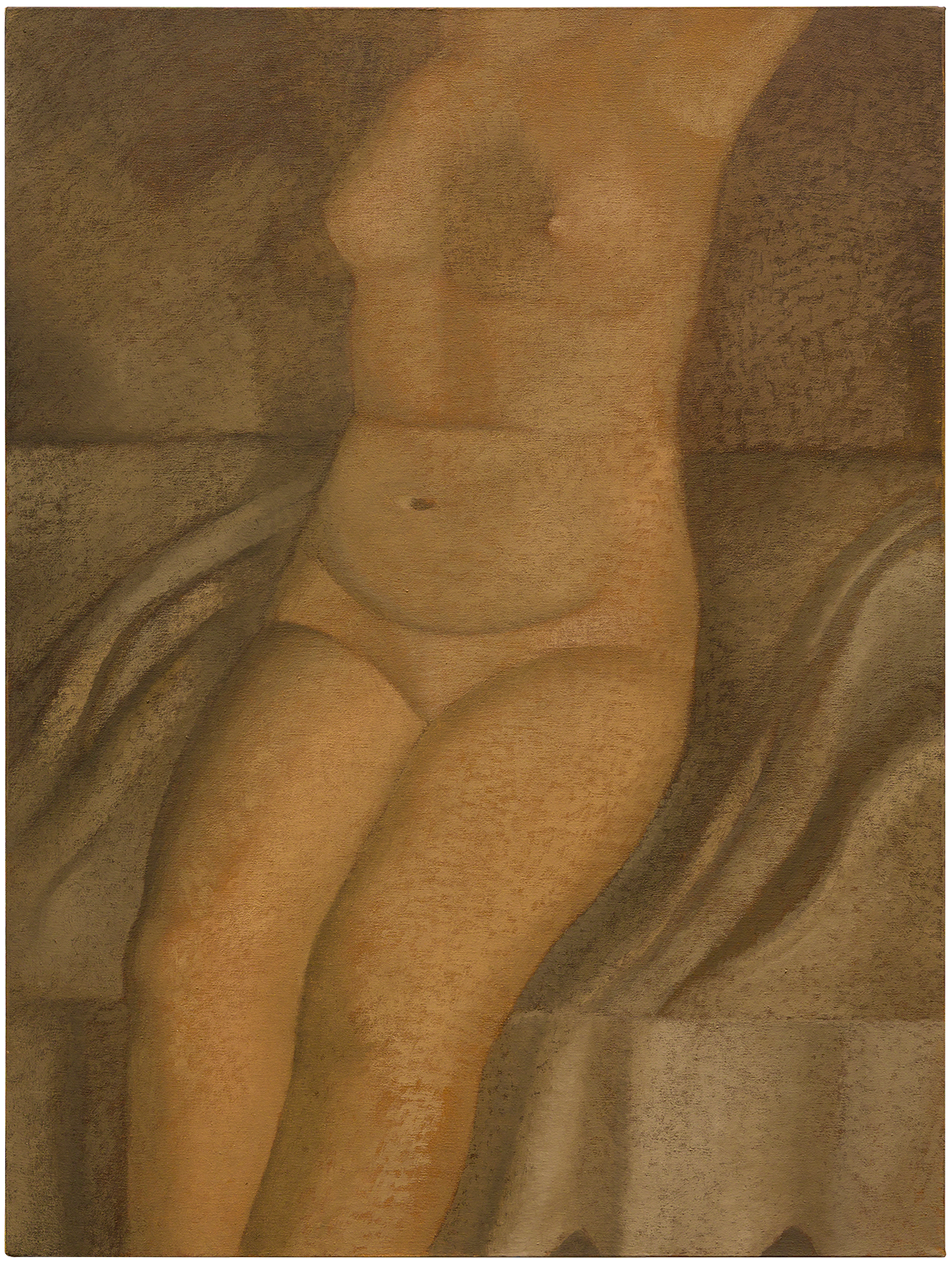 "Torso", 2025, óleo sobre tela