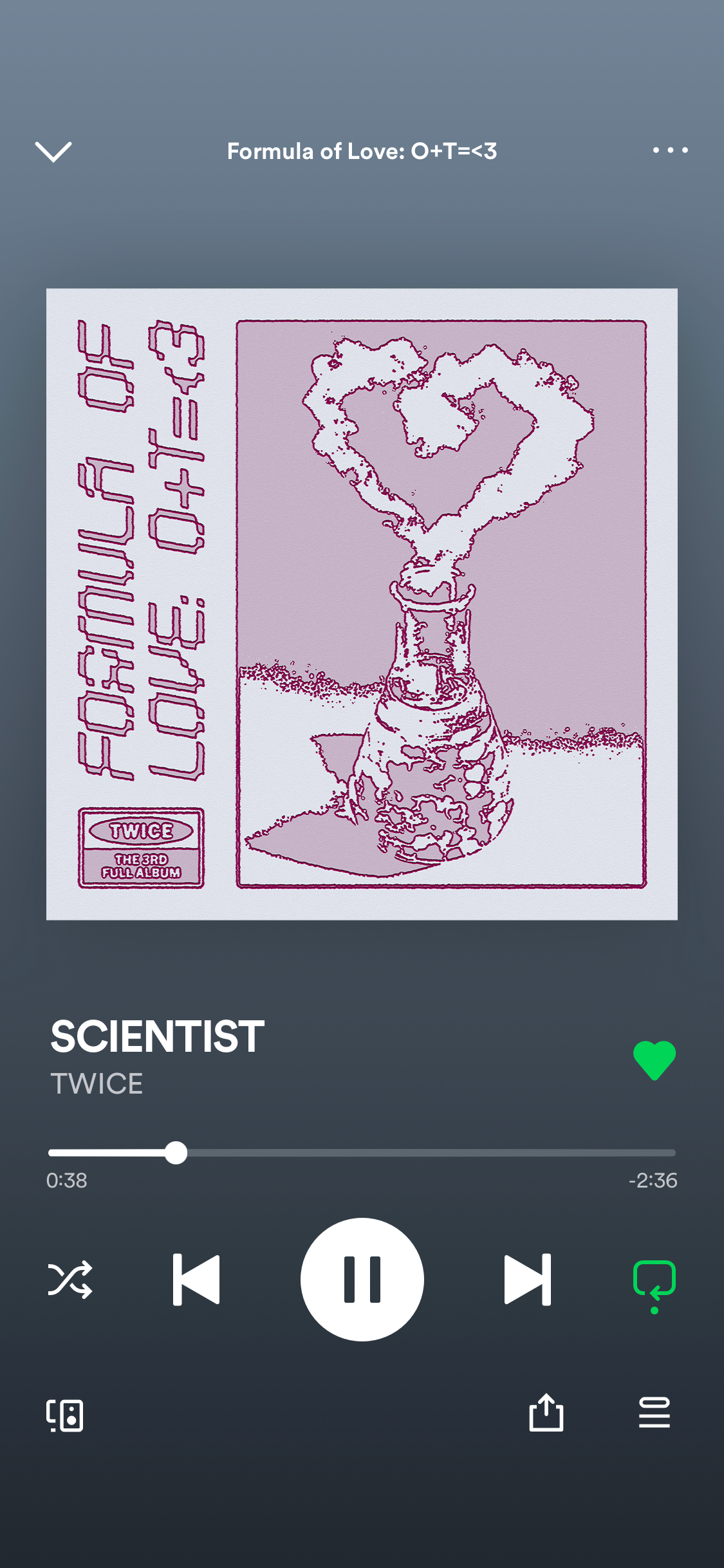 spotify mobile screen