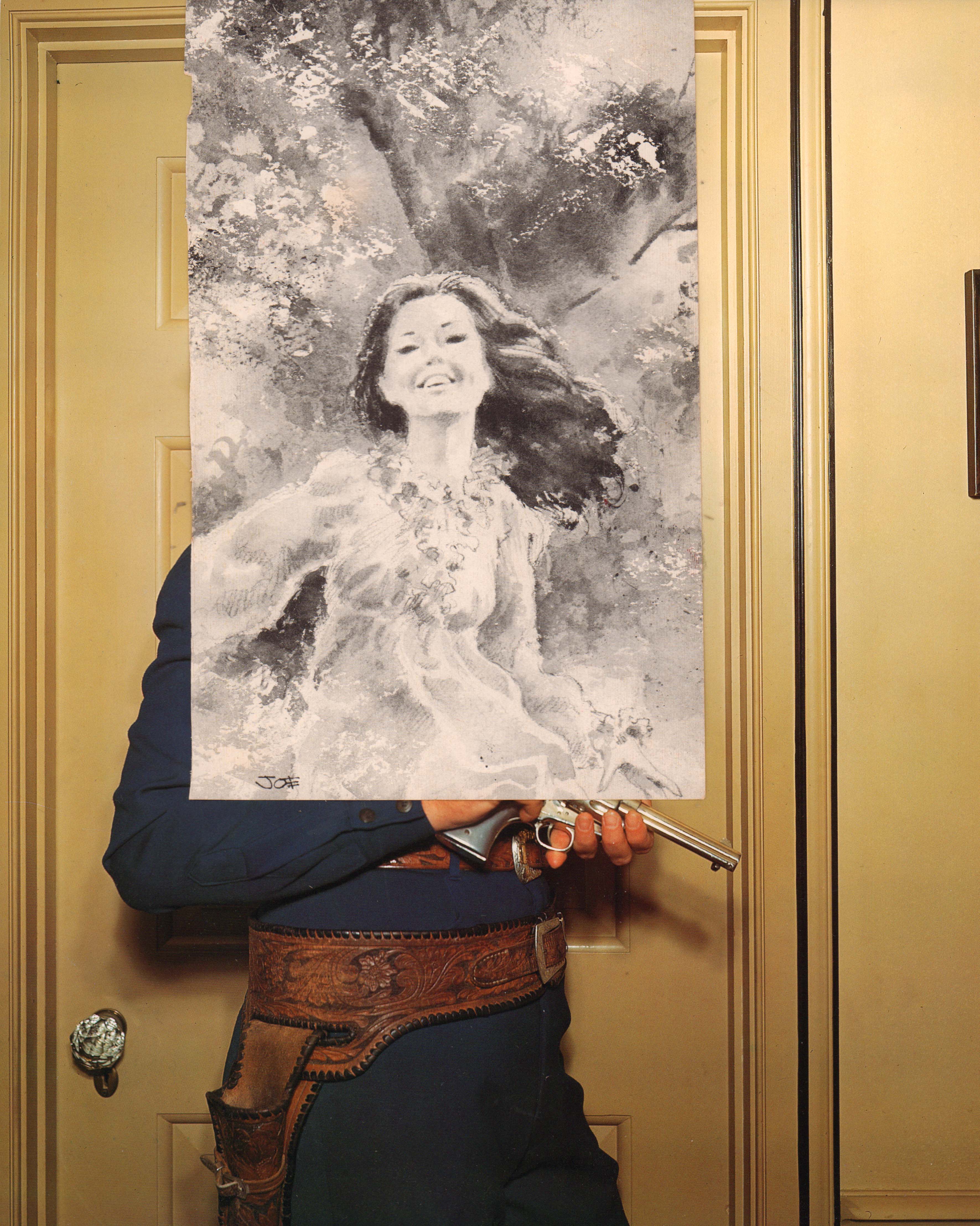 Cowboys, 2019, photomontage, 27 x 37 cm