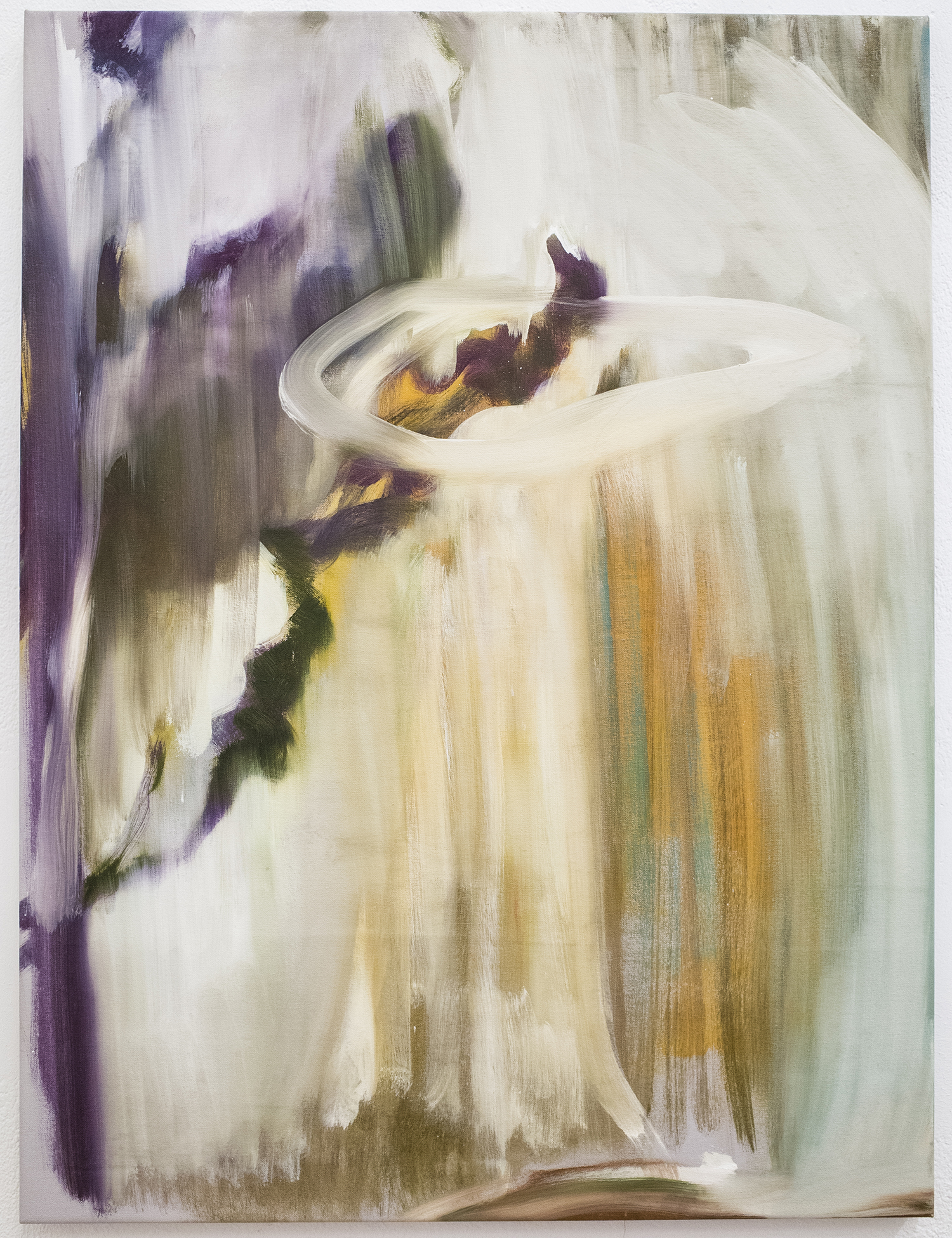 Dusty morning, 2020, oil on canvas, 97x70cm