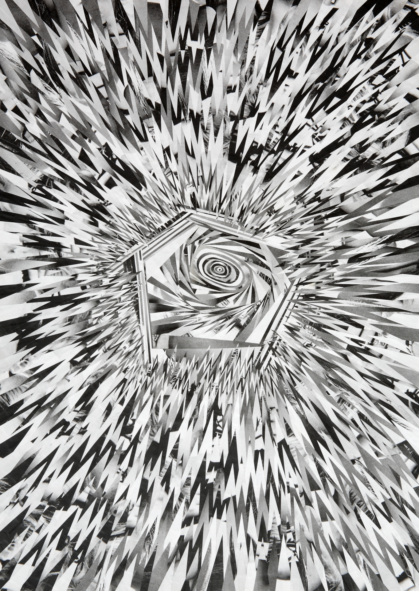 Deep Mesh, 2012, 11.5 x 16.5 inches