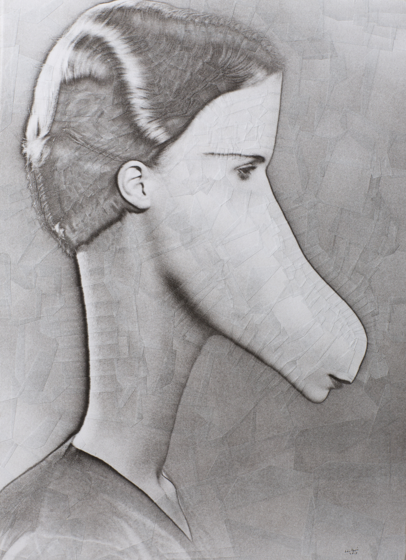 Equine Lee Miller, 2013, 11.5 x 16.5 inches