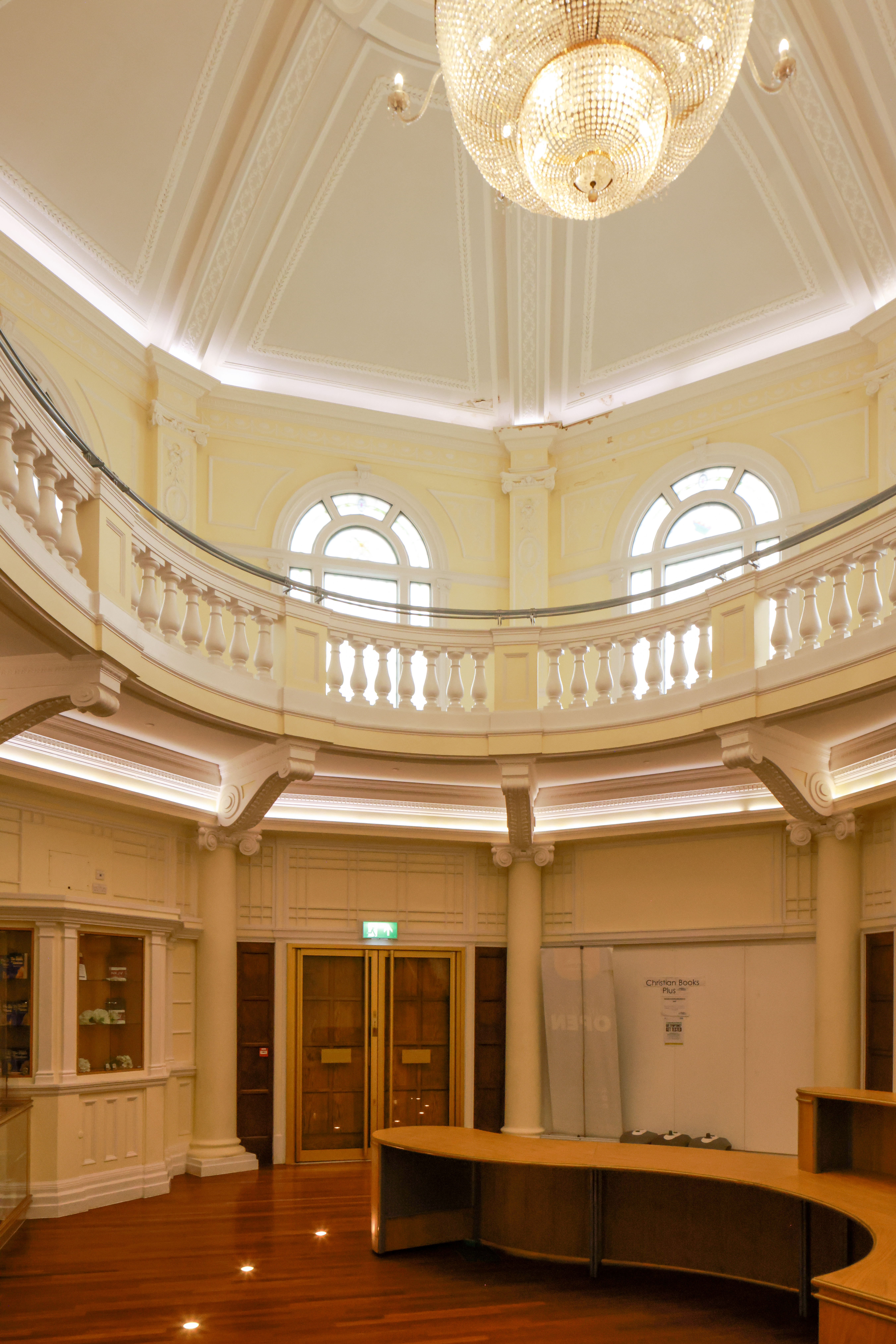 Lobby United Church of the Kingdom of God, Former Grange Cinema, 1914, Kilburn High Road, Kilburn. Photo credit: Sirj Photography