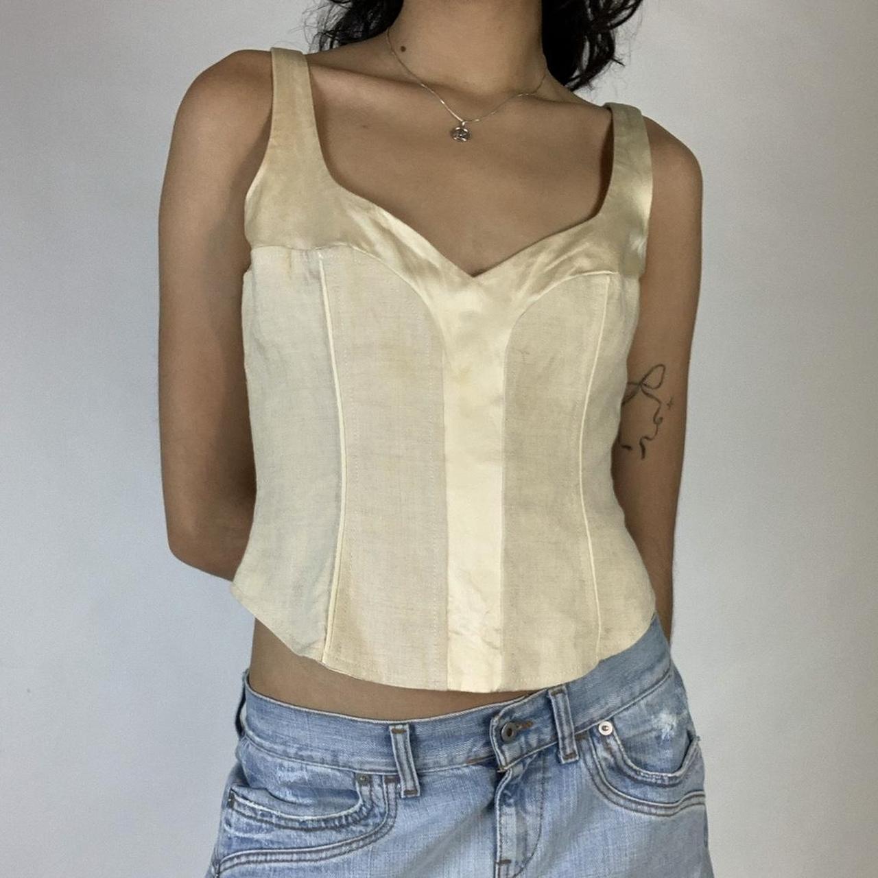 90s Silk & Linen Blouse - 𝓈𝑜𝓁𝒹