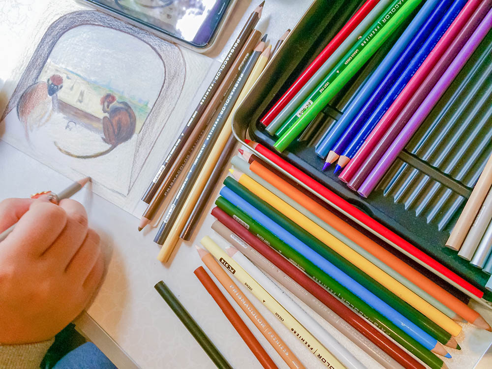 kinder zeichnen kurs Lichterfelde