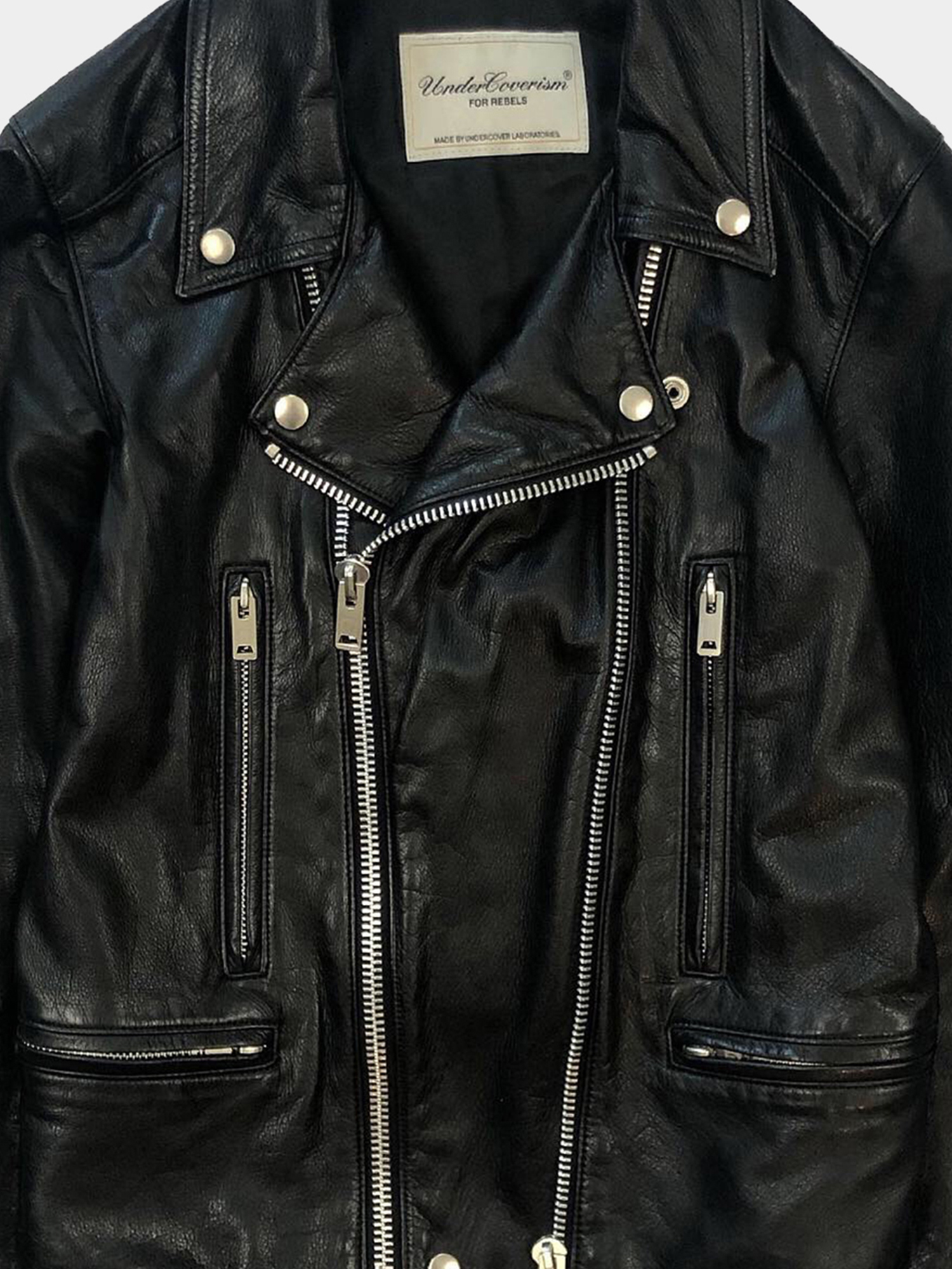 UNDERCOVER A/W13 Anatomicouture Thome Yorke Leather Jacket — ARCHIVED